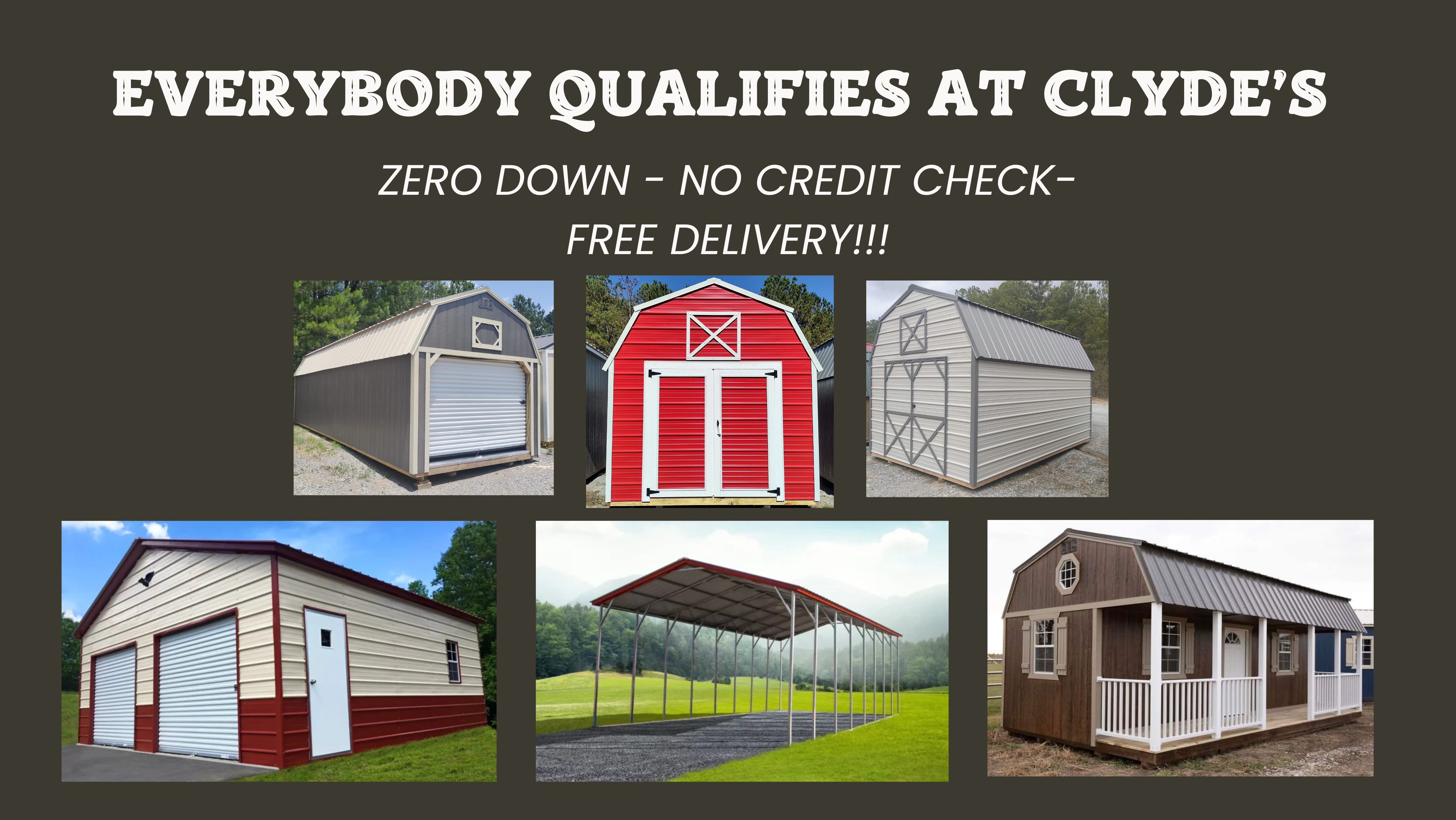 Clyde's Storage Buildings, Carports, and Garages dealership