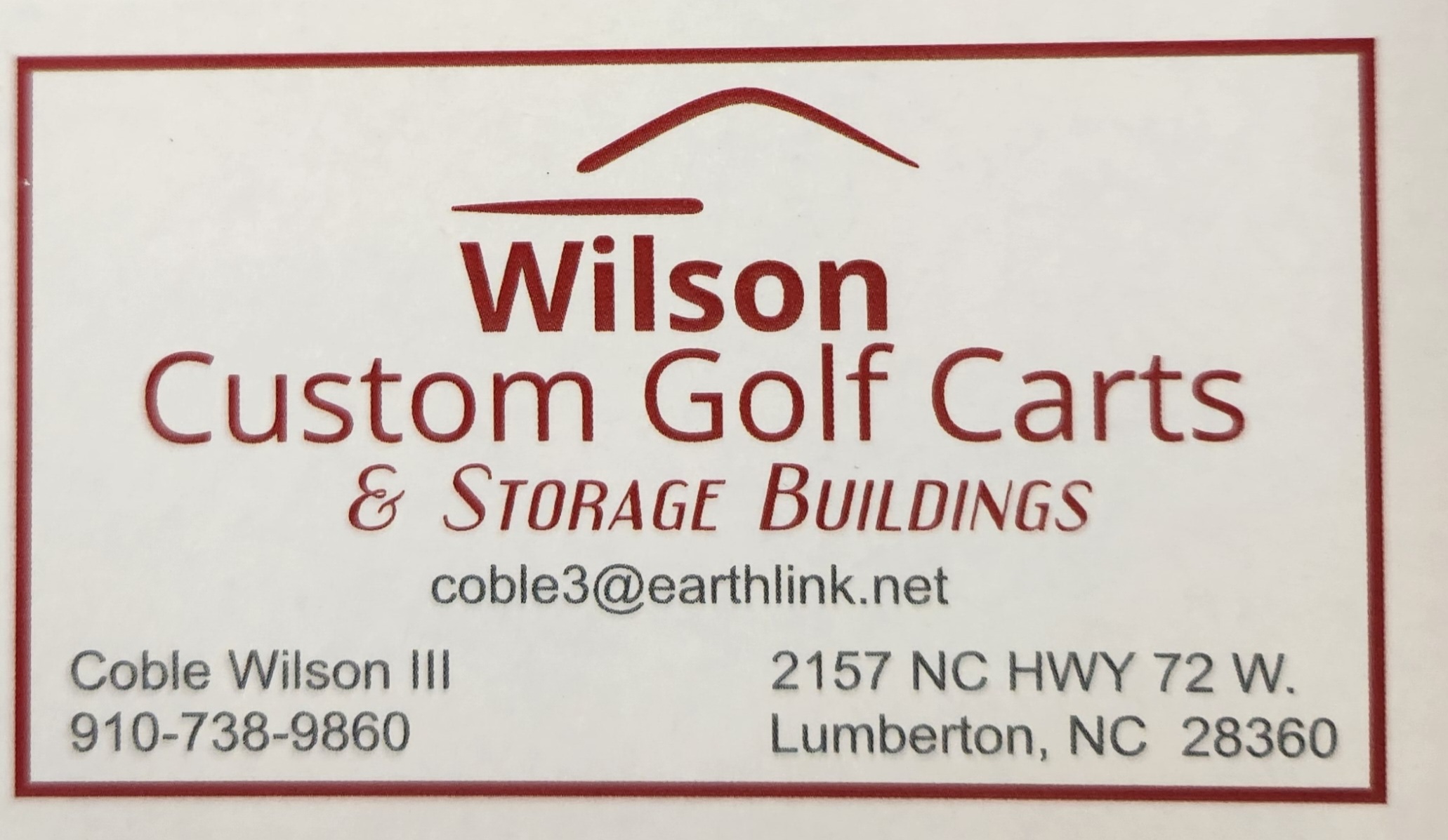 Lumberton, NC-WilsonGolfCarts&Sto-CWilson logo