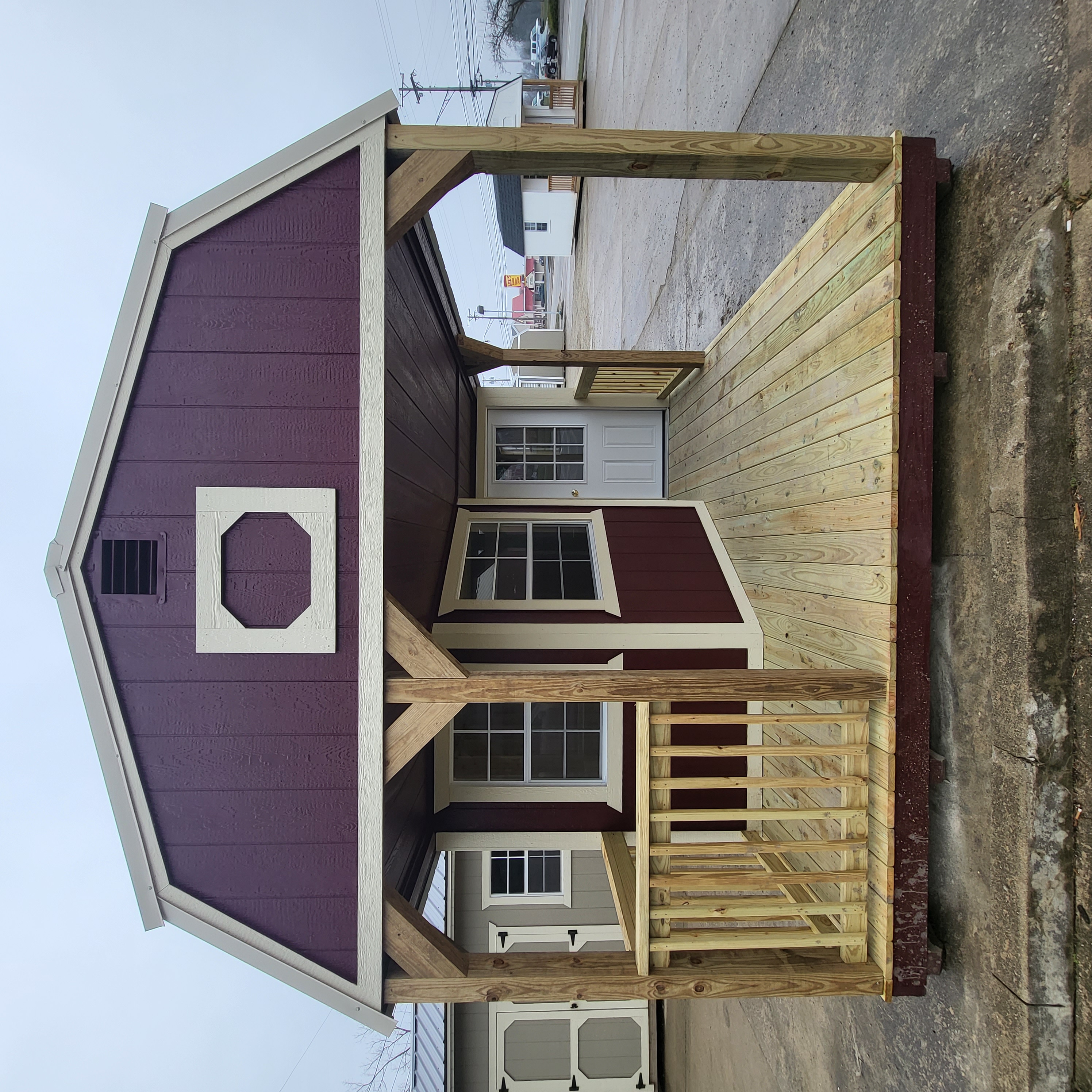 12×32 Deluxe Lofted Barn Cabin