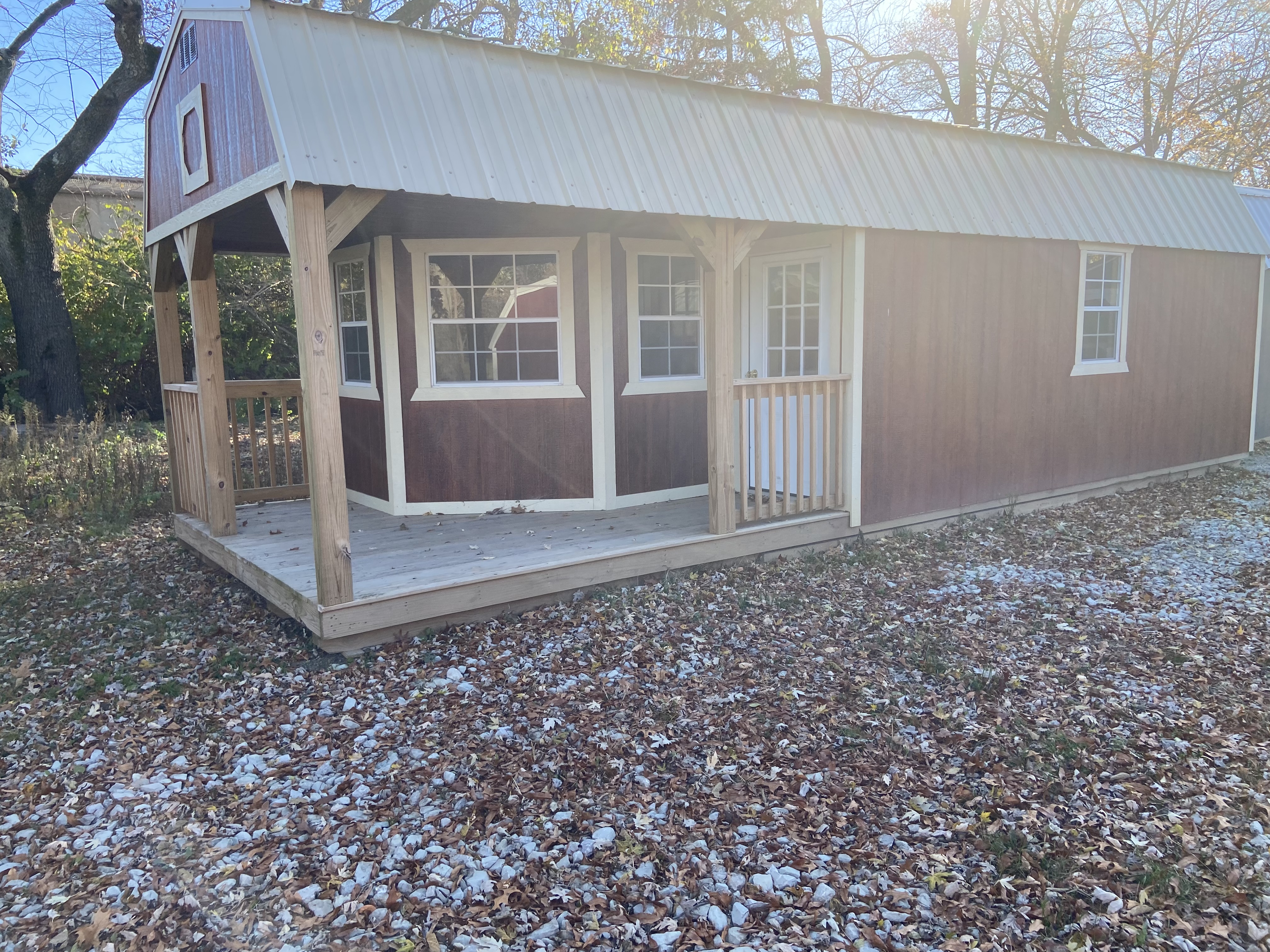 View details for 12 x 32 Deluxe Lofted Barn Cabin