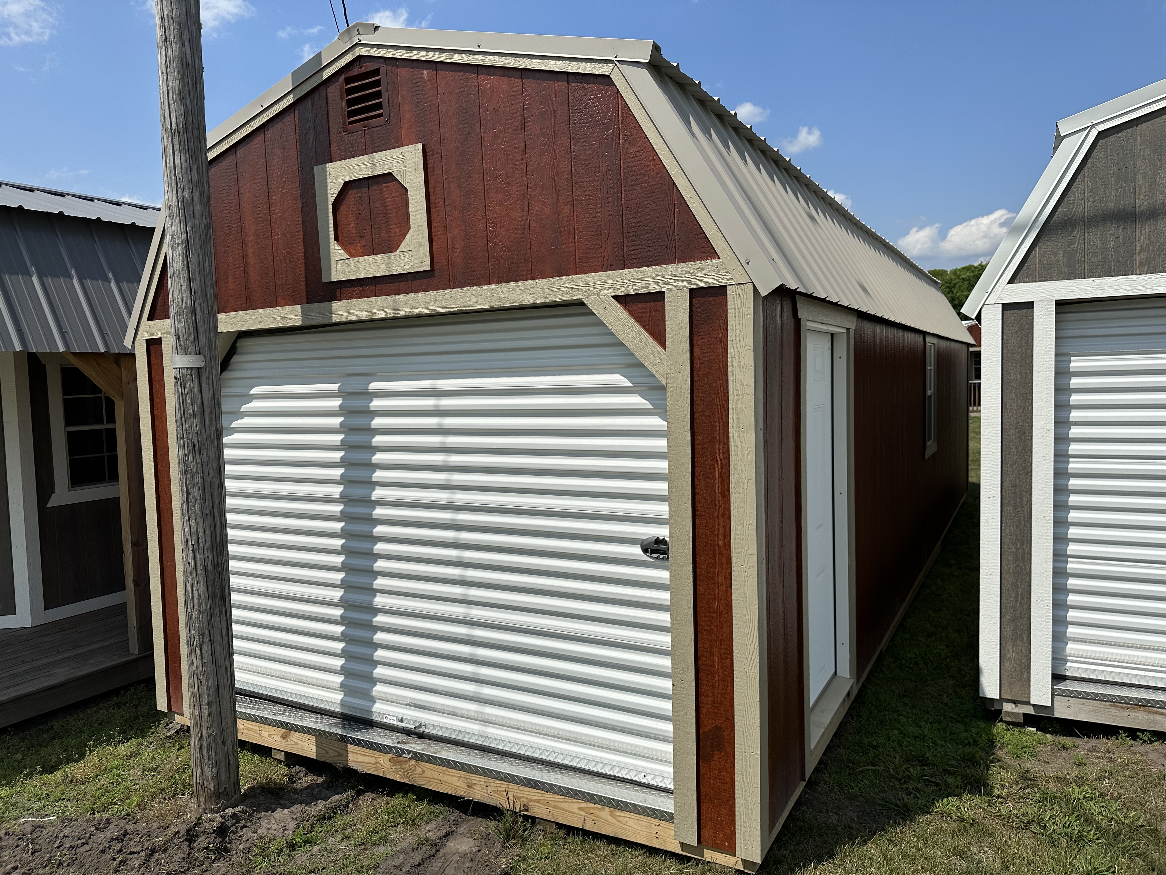 12×32 Lofted Garage