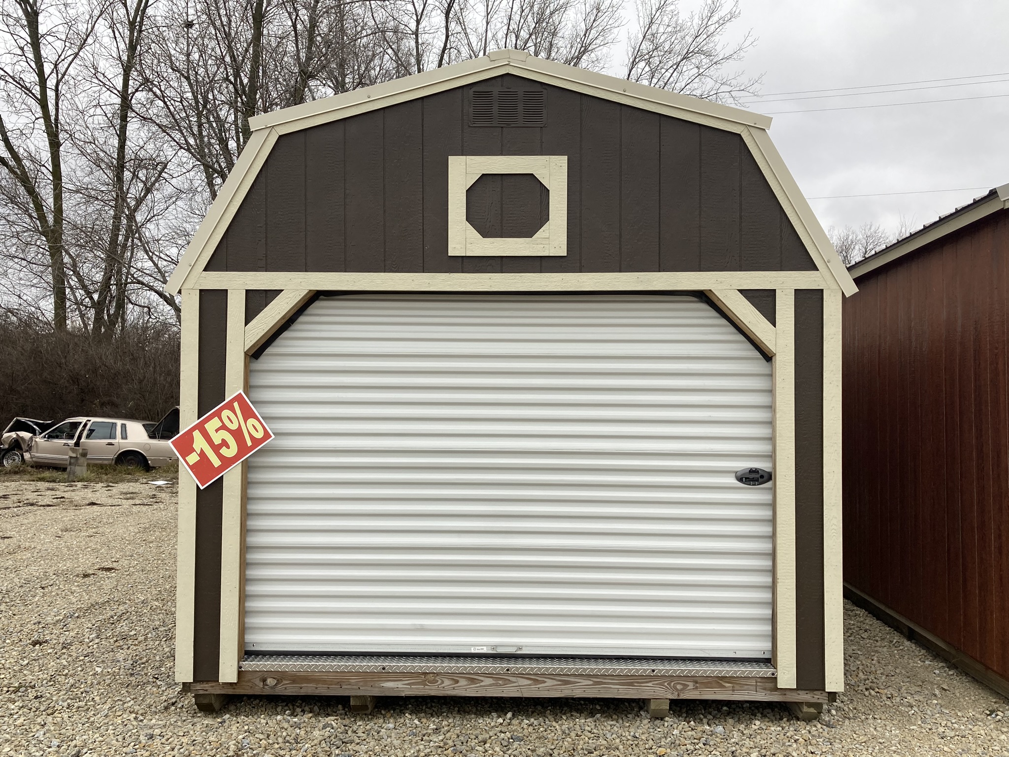 12×32 Lofted Garage