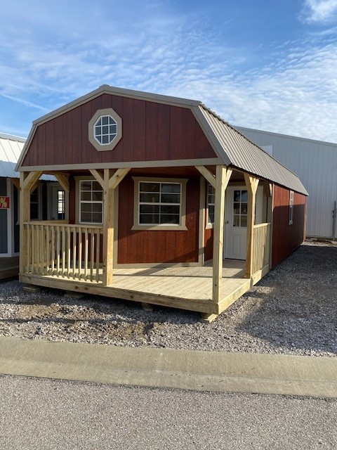 14×40 Deluxe Lofted Barn Cabin
