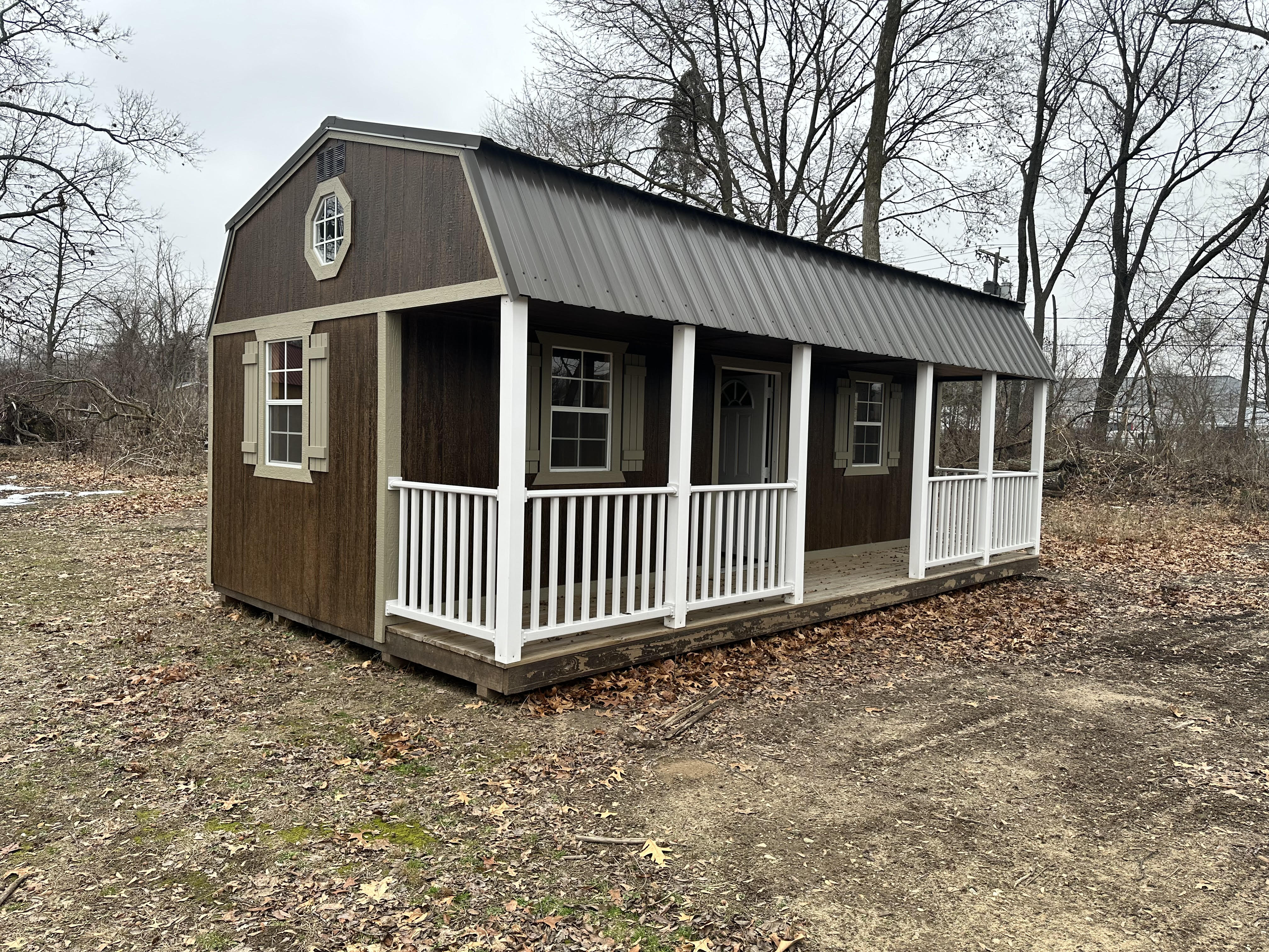 14×24 Lofted Pioneer Cabin