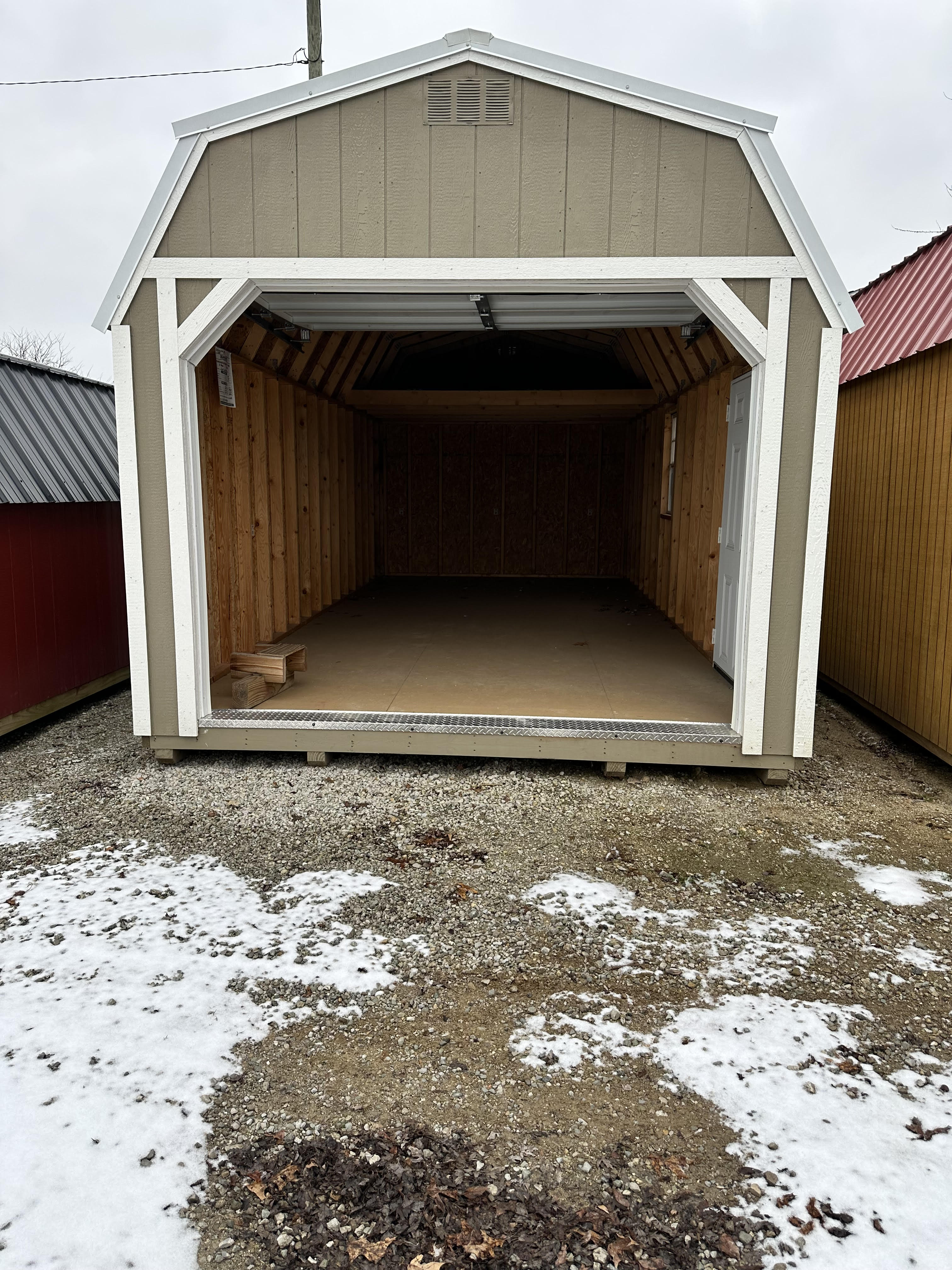 12×24 Lofted Garage