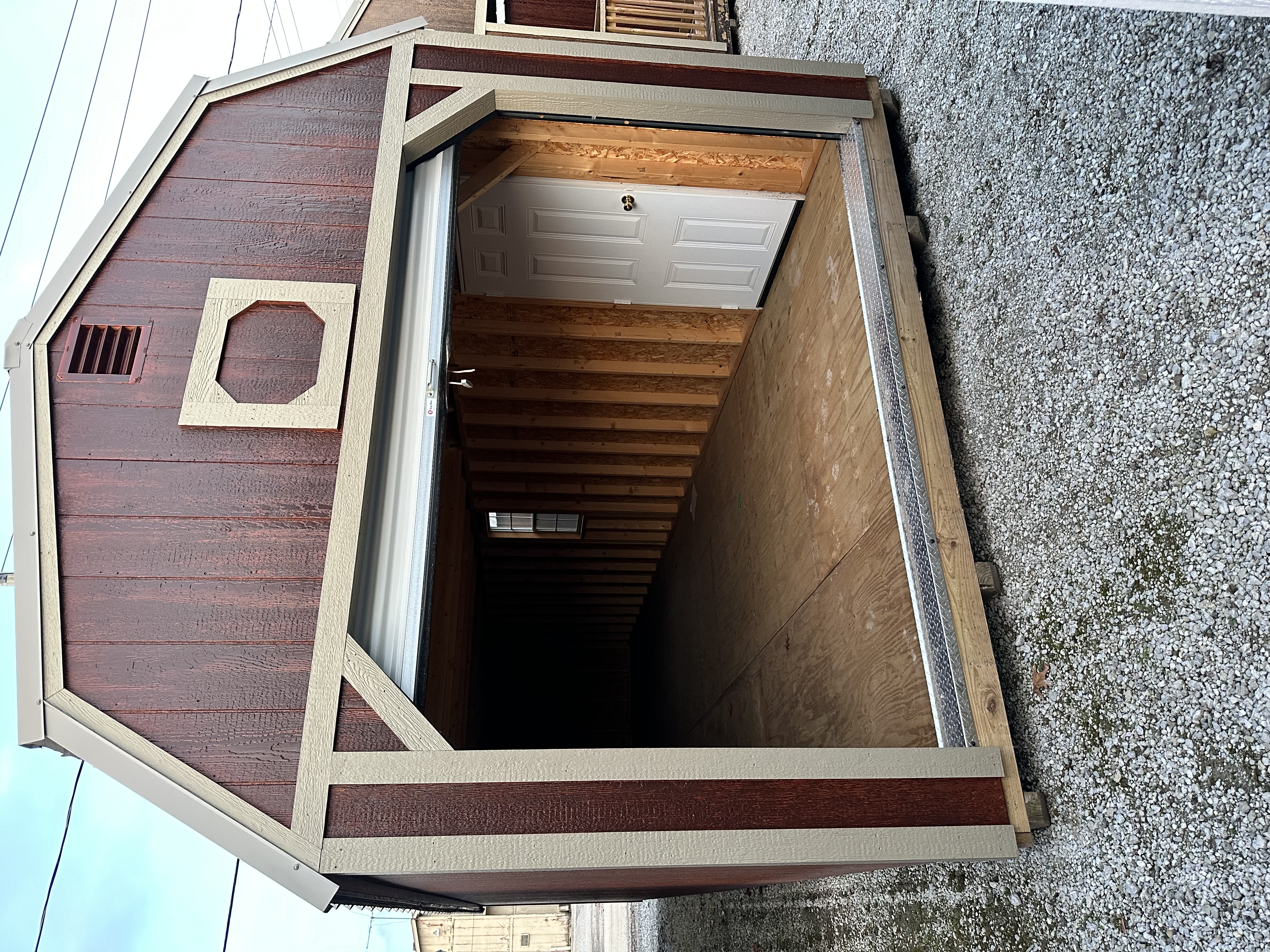 12 x 32 Lofted Garage – 3