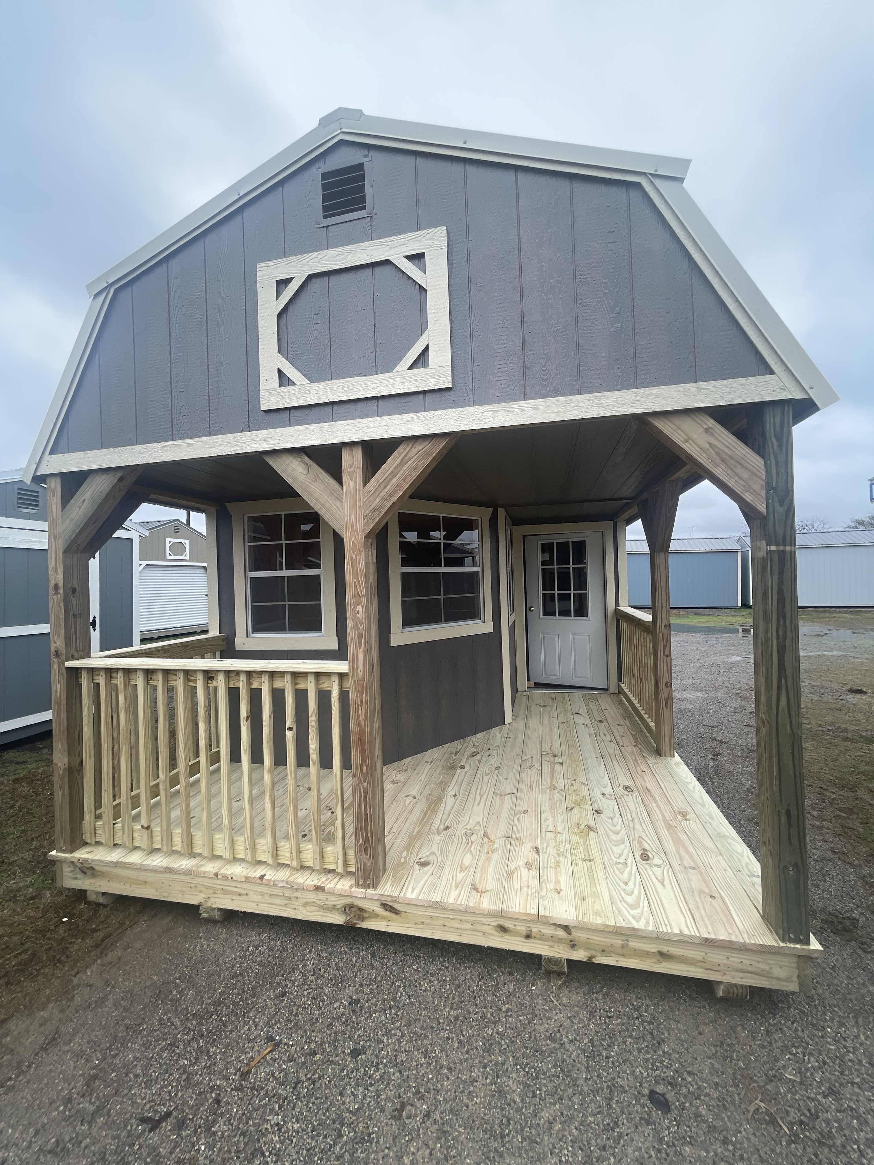 View details for 12 x 32 Deluxe Lofted Barn Cabin