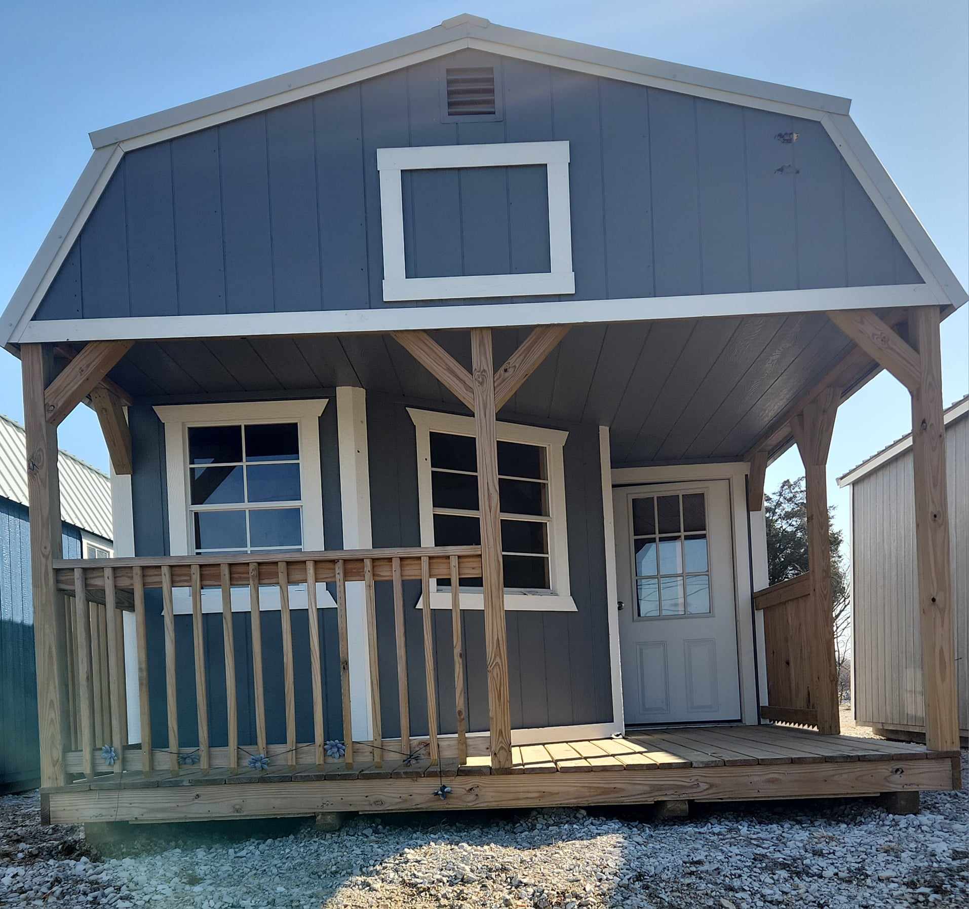 14×40 Deluxe Lofted Barn Cabin