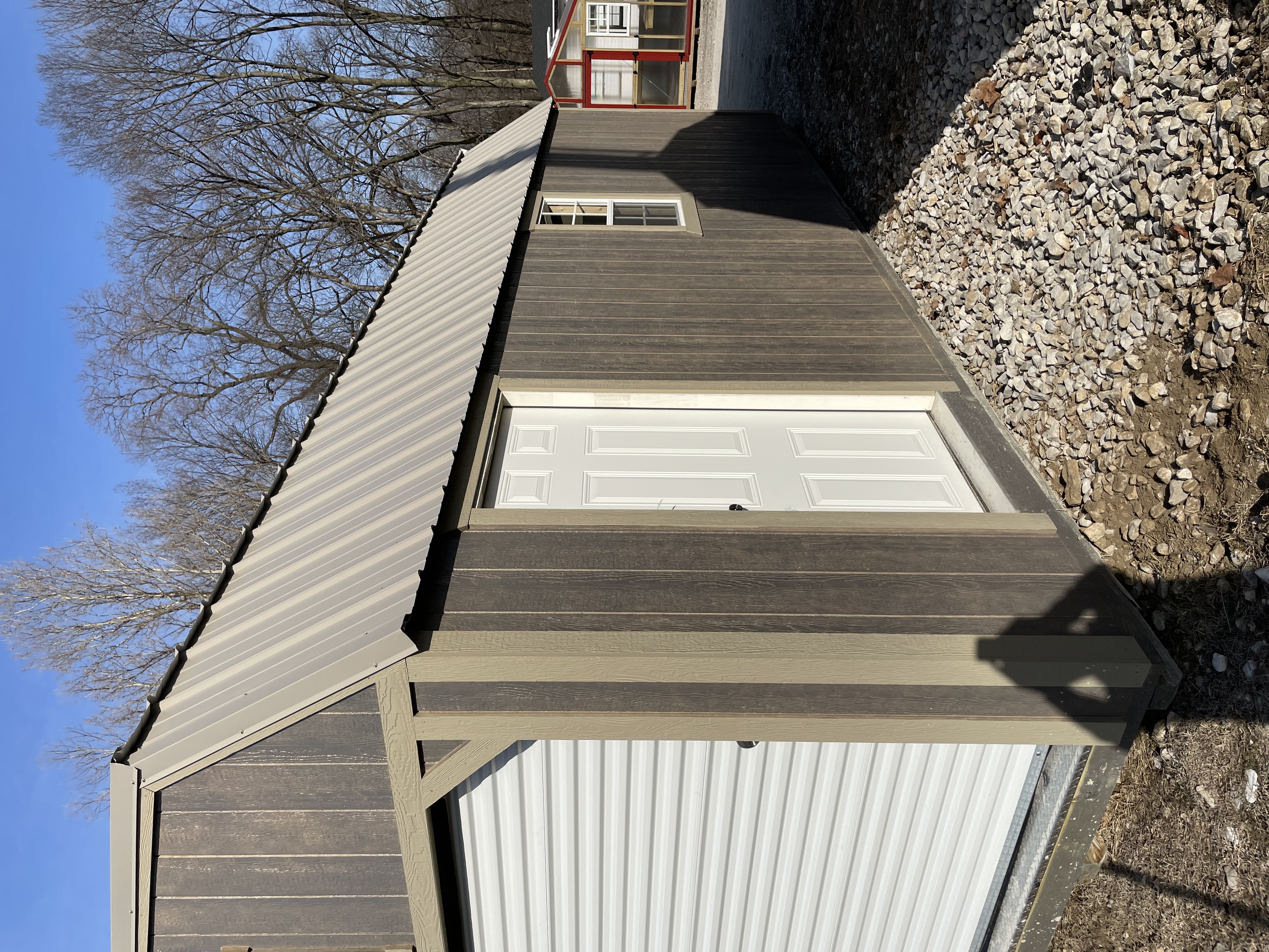 12×24 Lofted Garage in Vincennes, IN