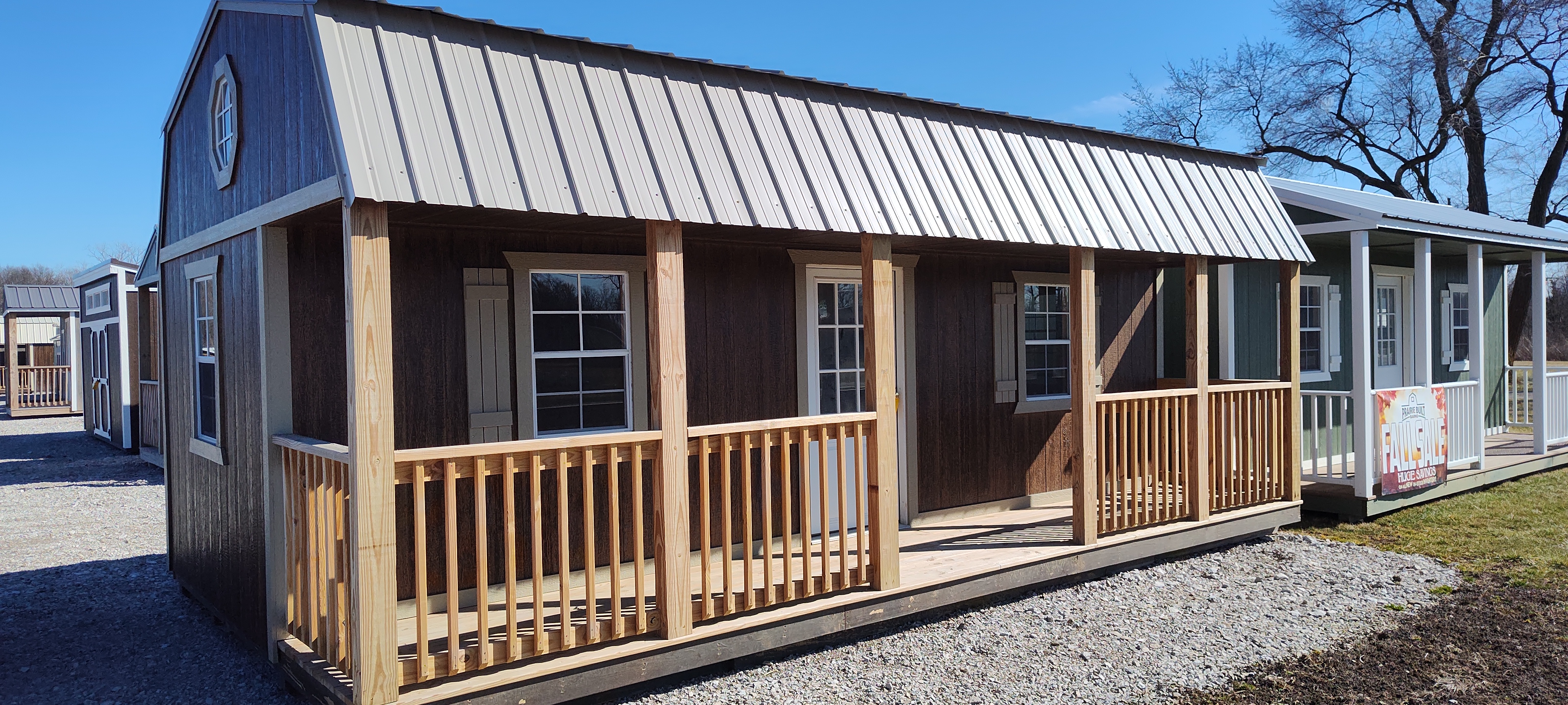 14×24 Lofted Pioneer Cabin