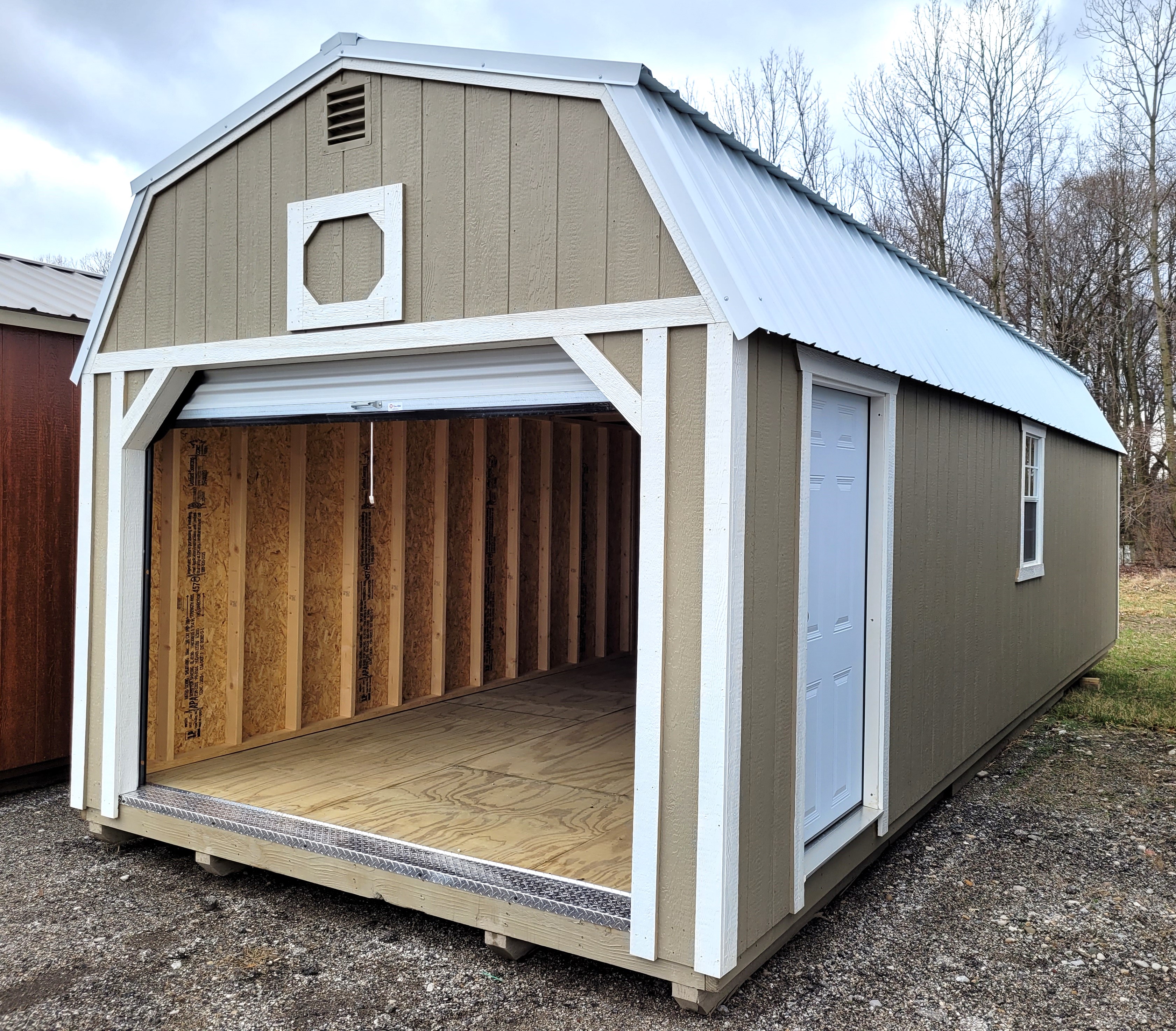 12×32 Lofted Garage