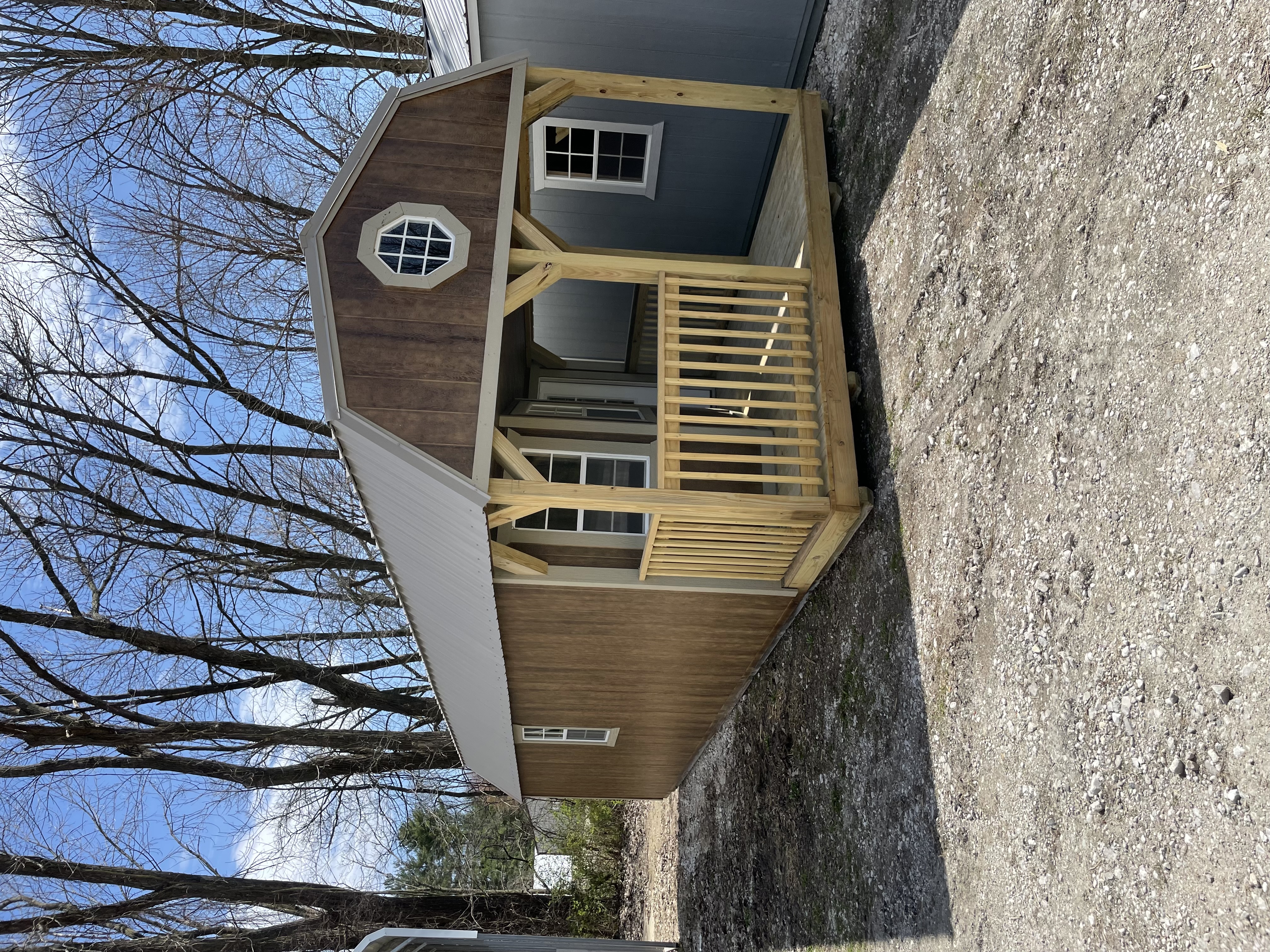 12×32 Deluxe Lofted Barn Cabin