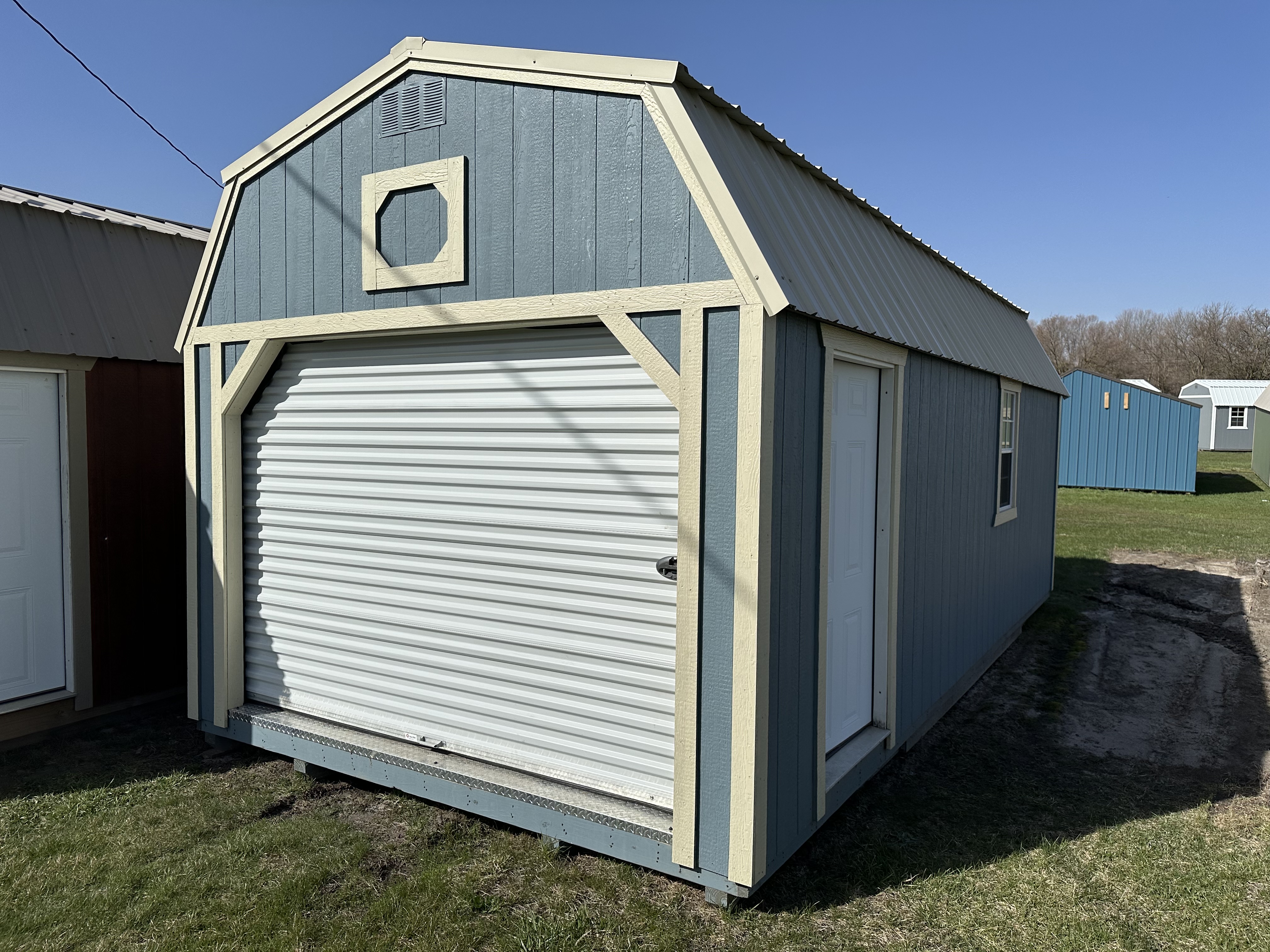 12×24 Lofted Garage