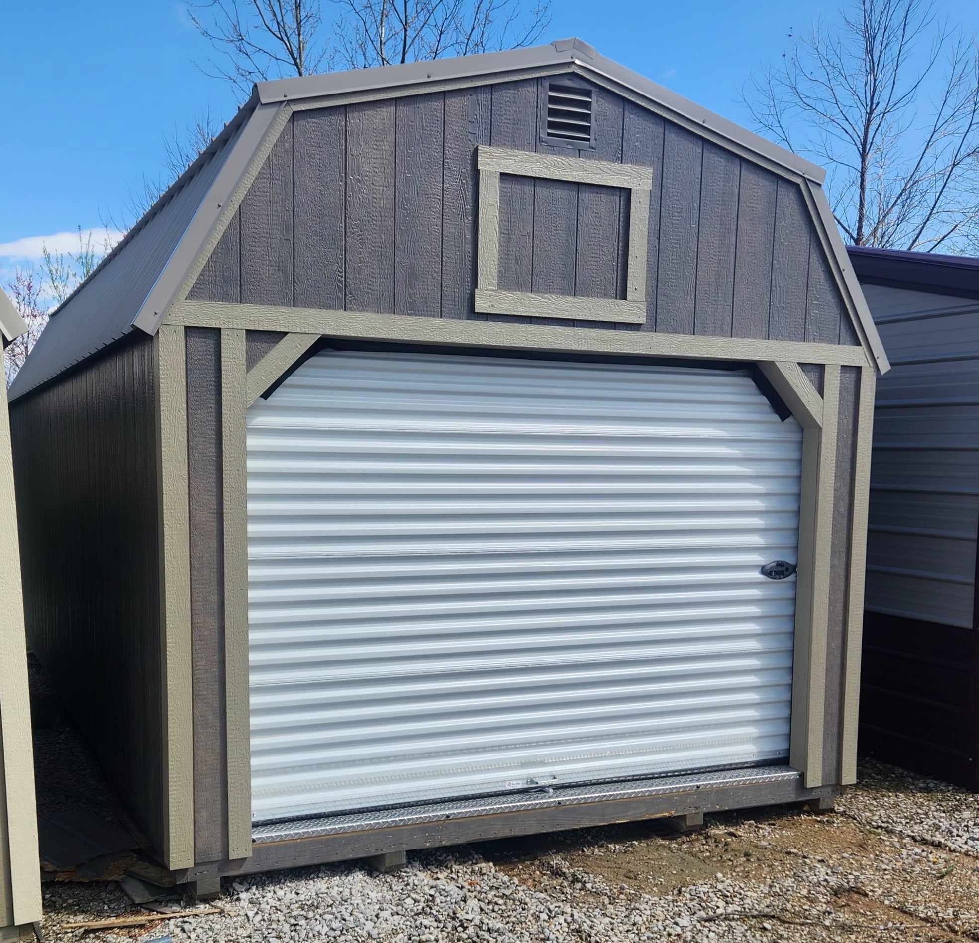 12×24 Lofted Garage