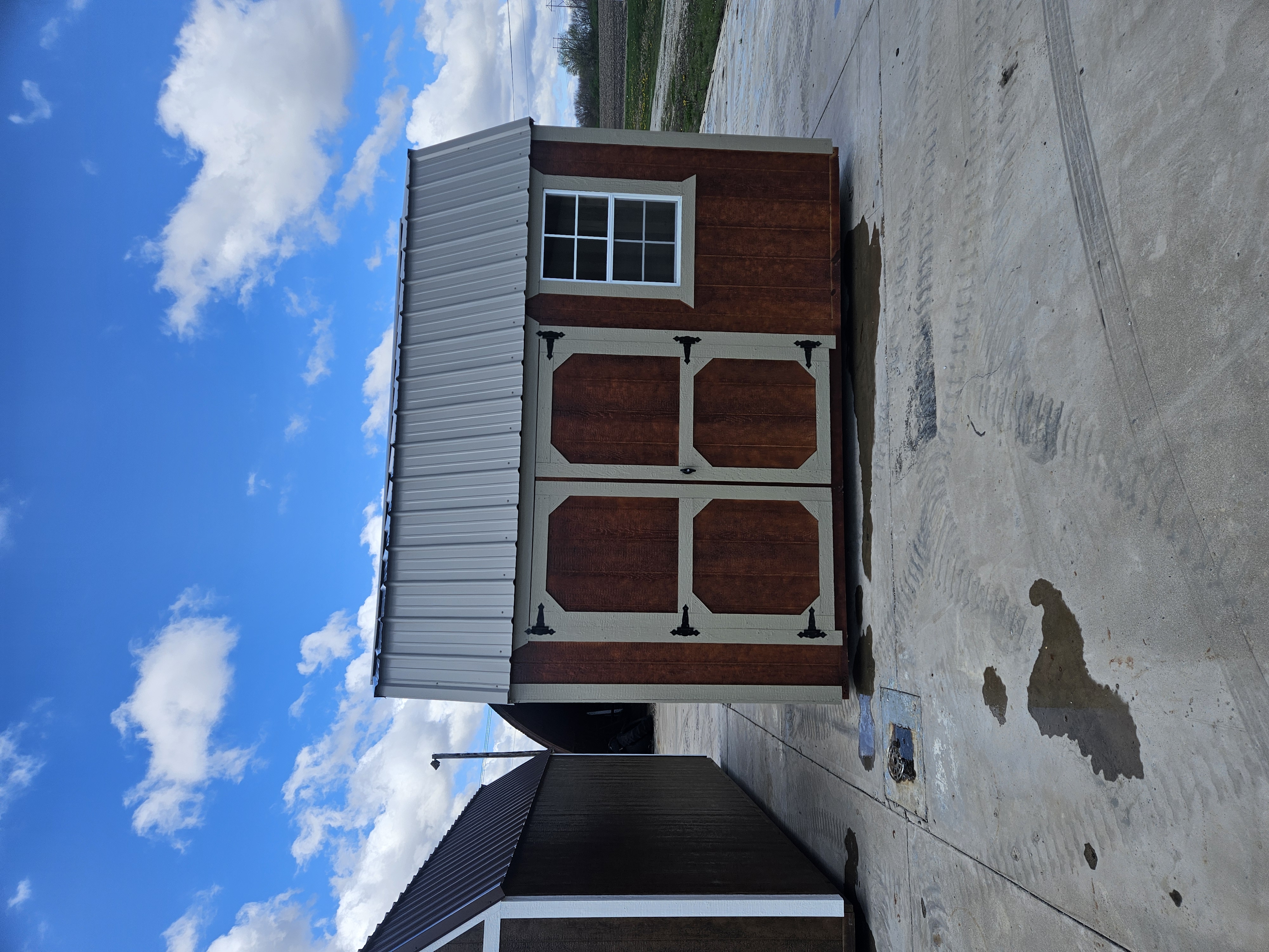 10×12 Side Lofted Barn in Hoopeston, IL