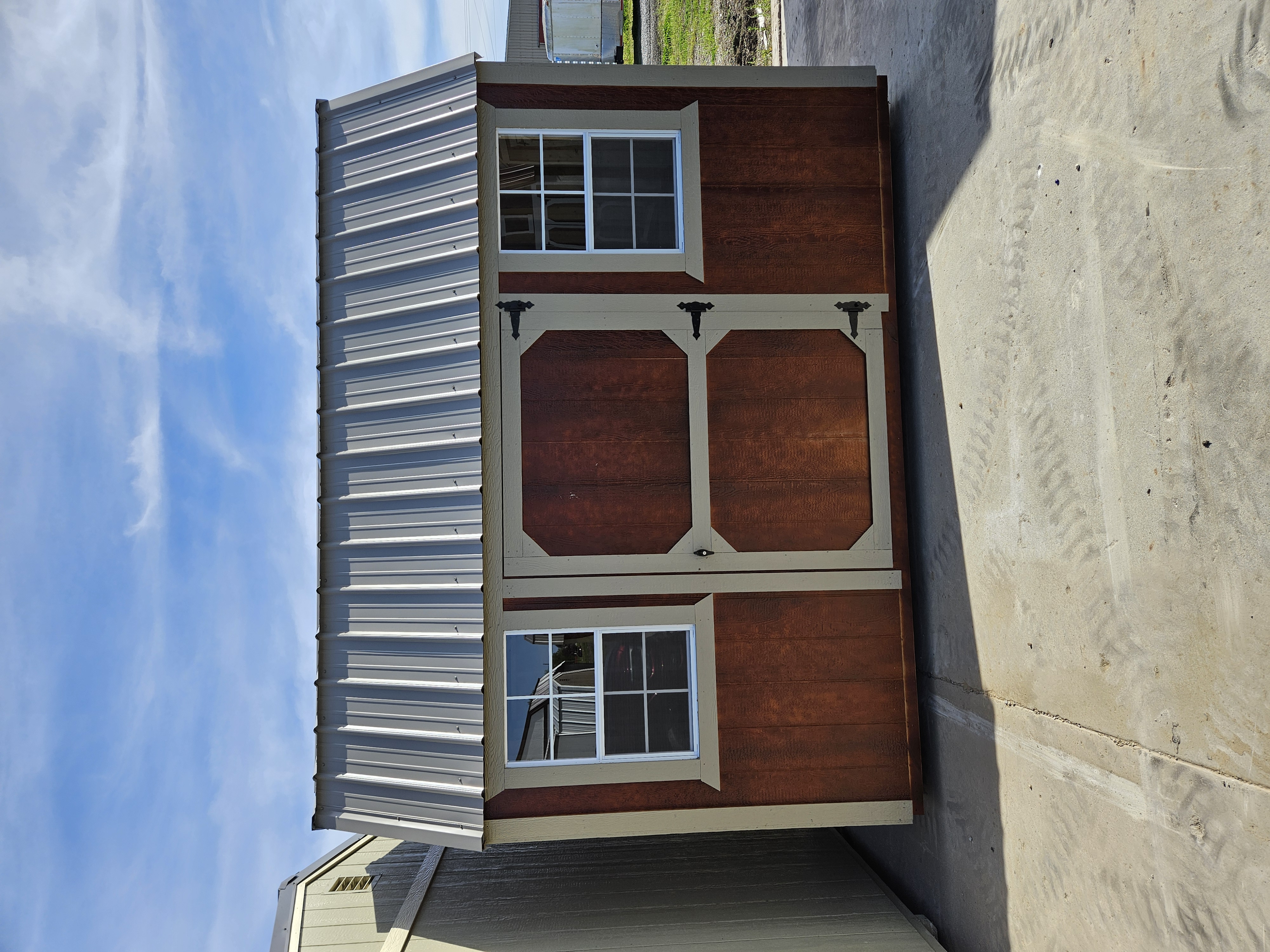 8×12 Side Lofted Barn