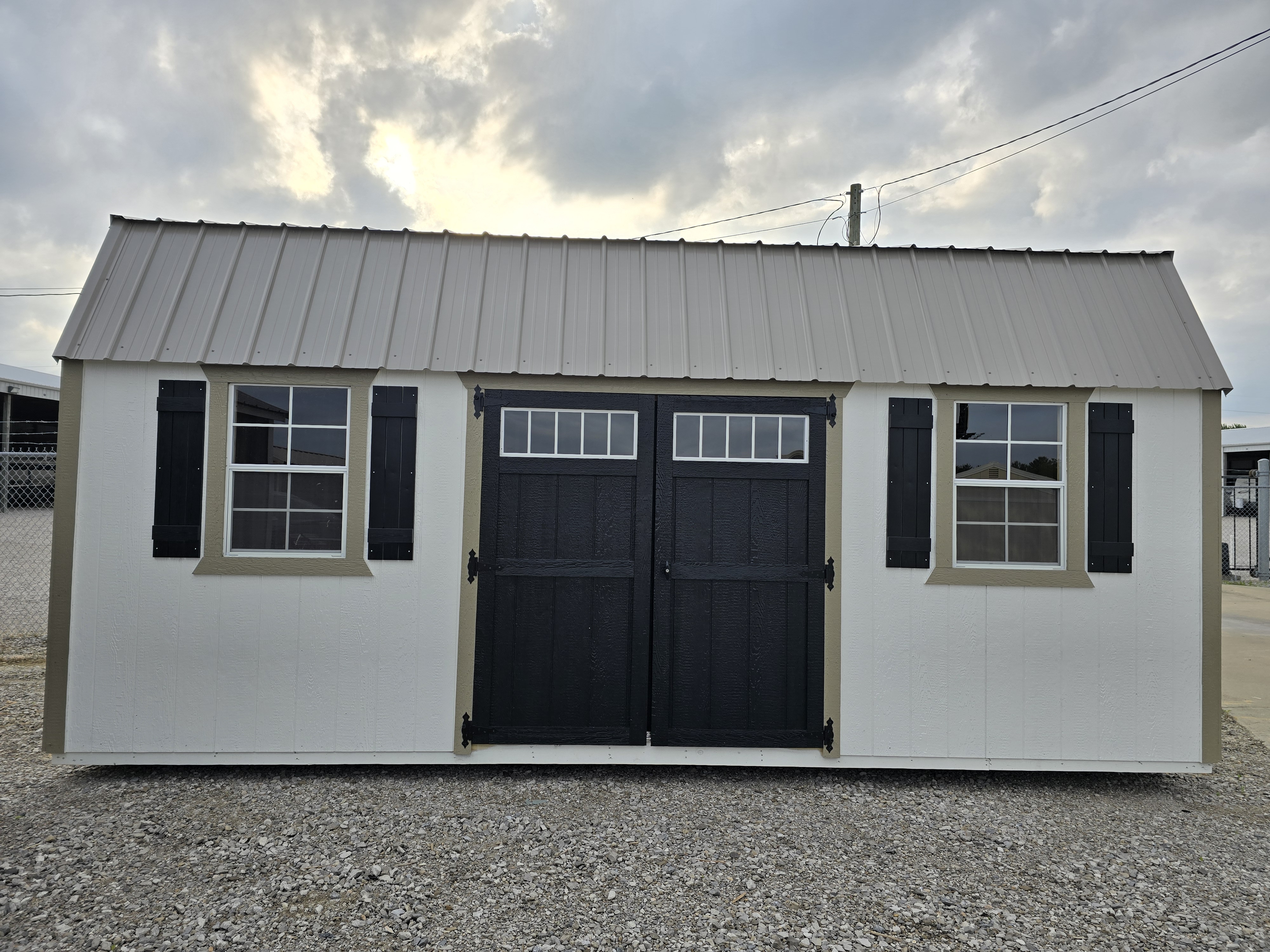 10×20 Side Lofted Barn