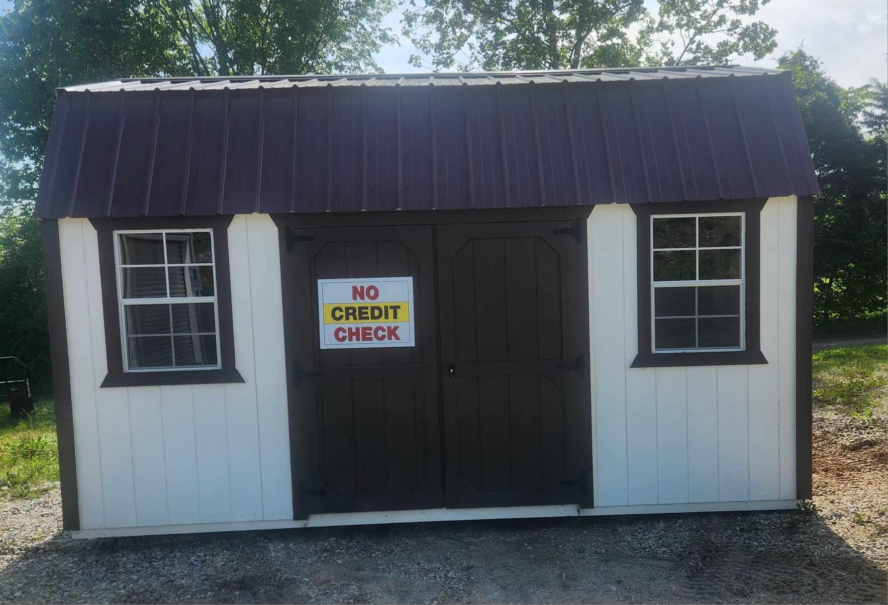 10×16 Side Lofted Barn