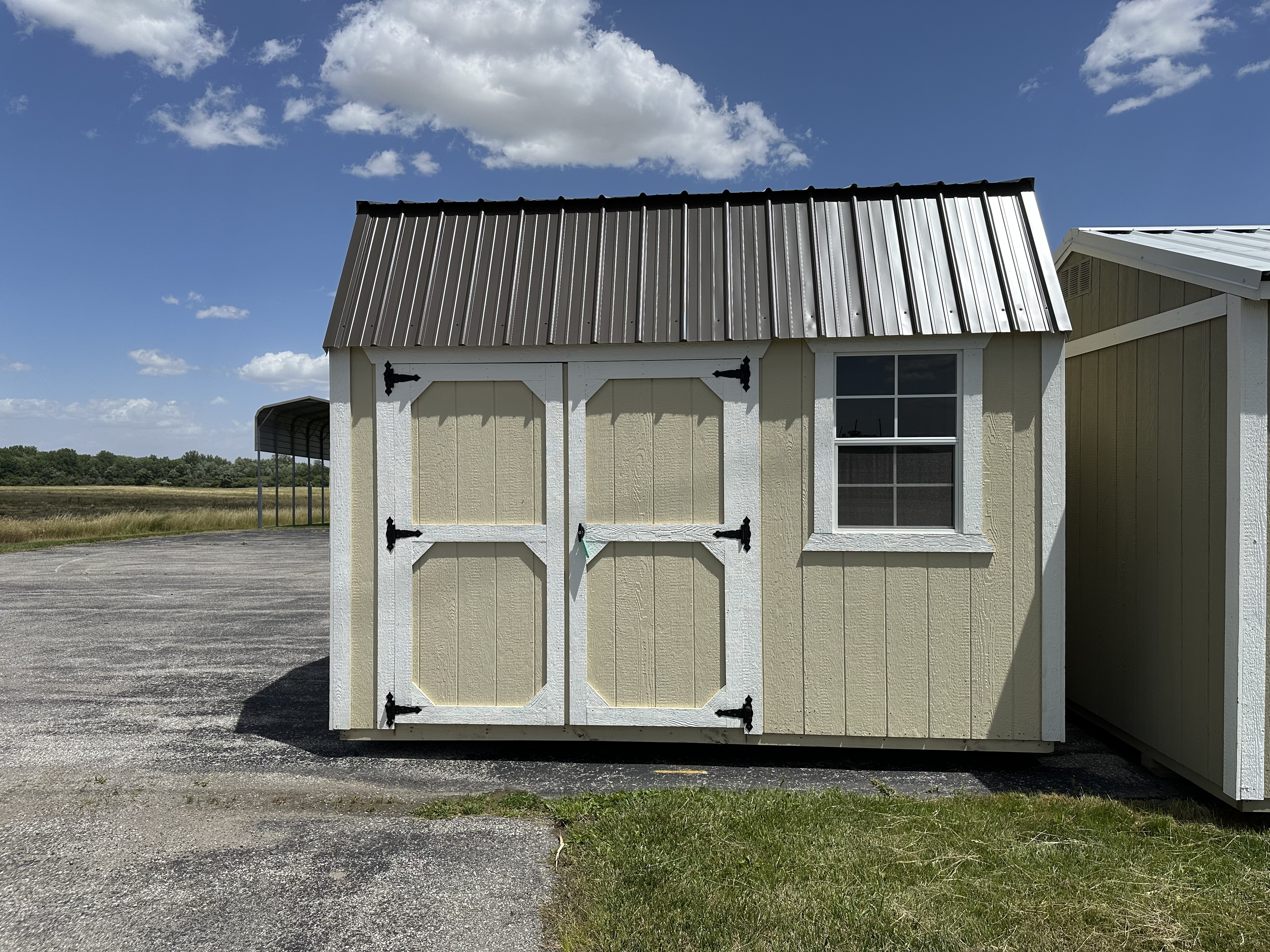 8×12 Side Lofted Barn