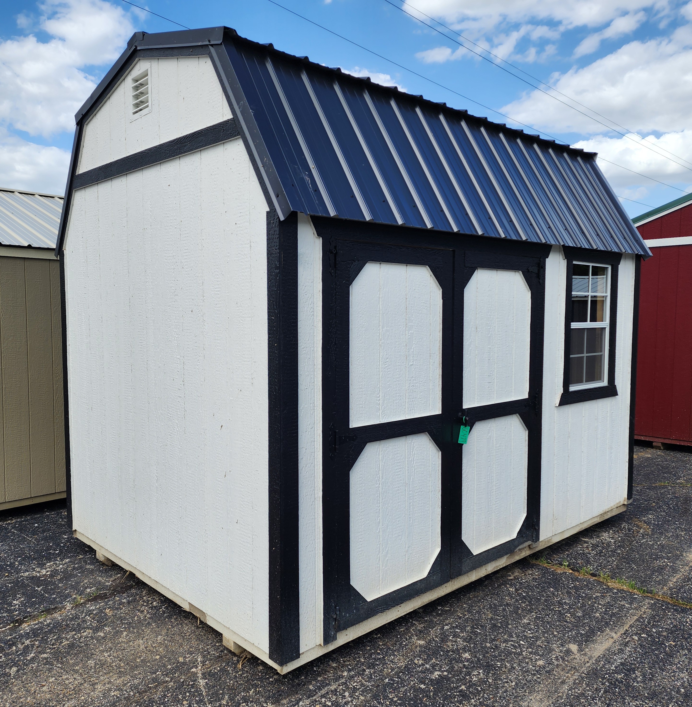 8×12 Side Lofted Barn