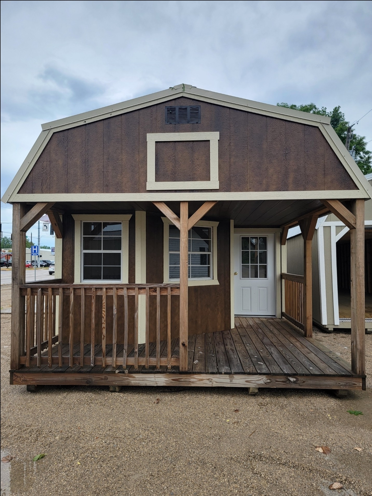 14×40 Deluxe Lofted Barn Cabin