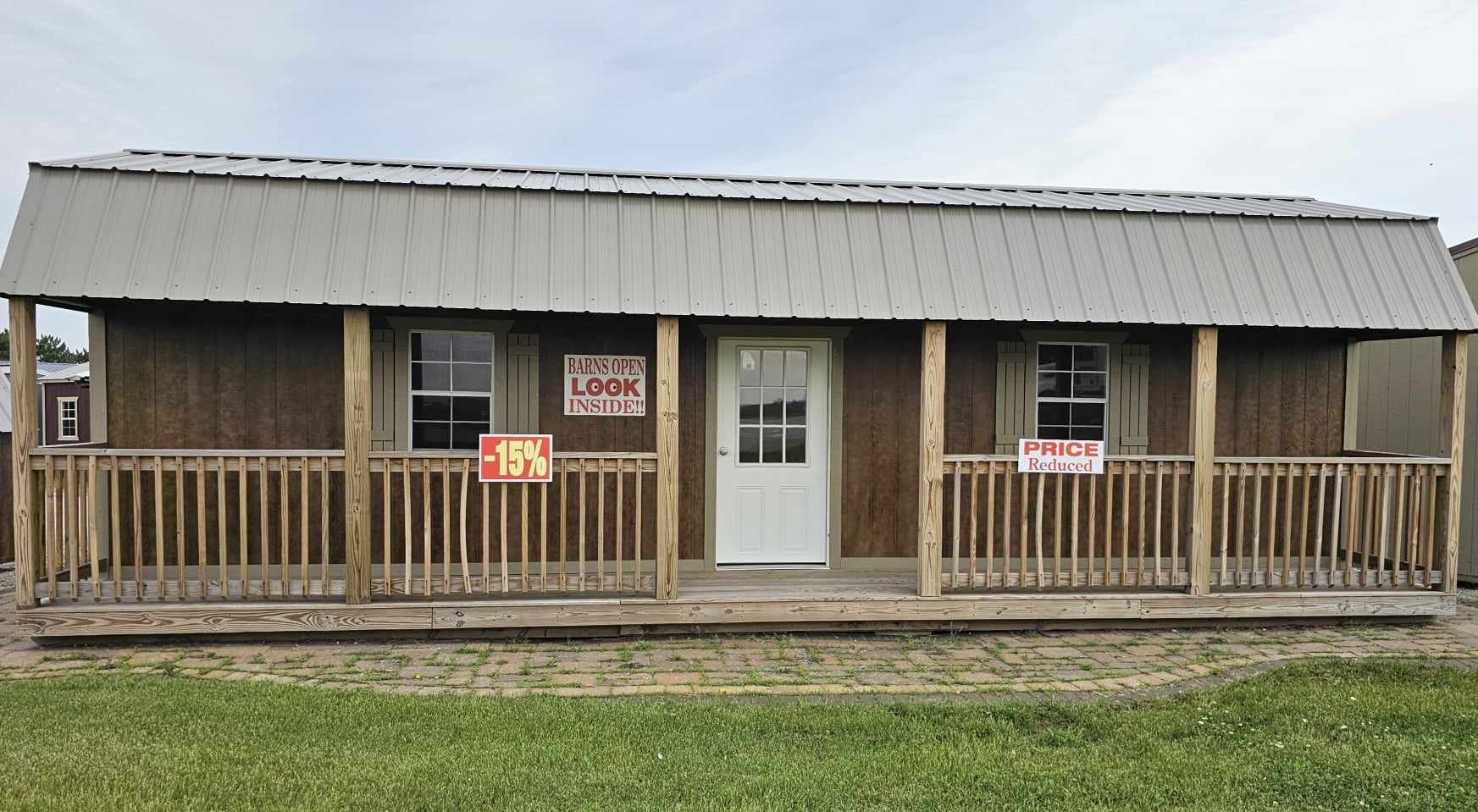 14×32 Lofted Pioneer Cabin