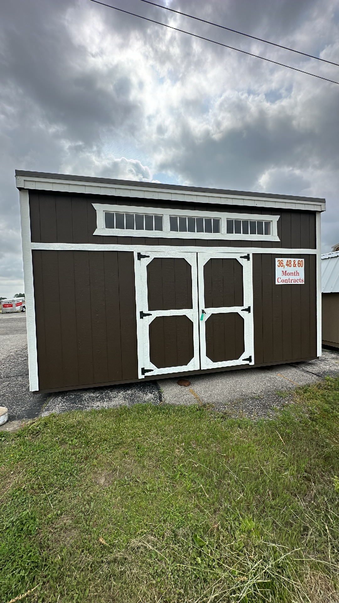 10×16 Tool Shed