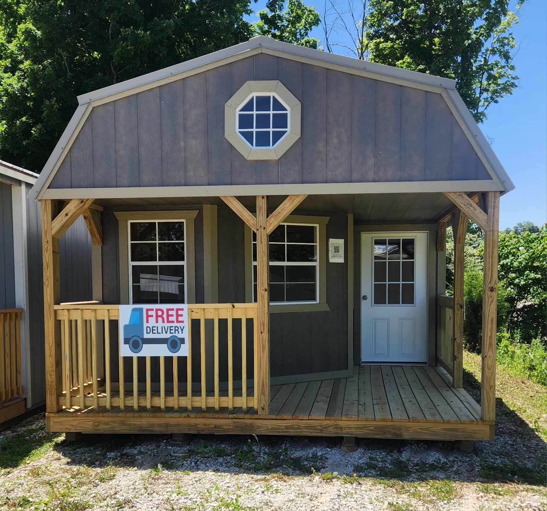 14×40 Deluxe Lofted Barn Cabin