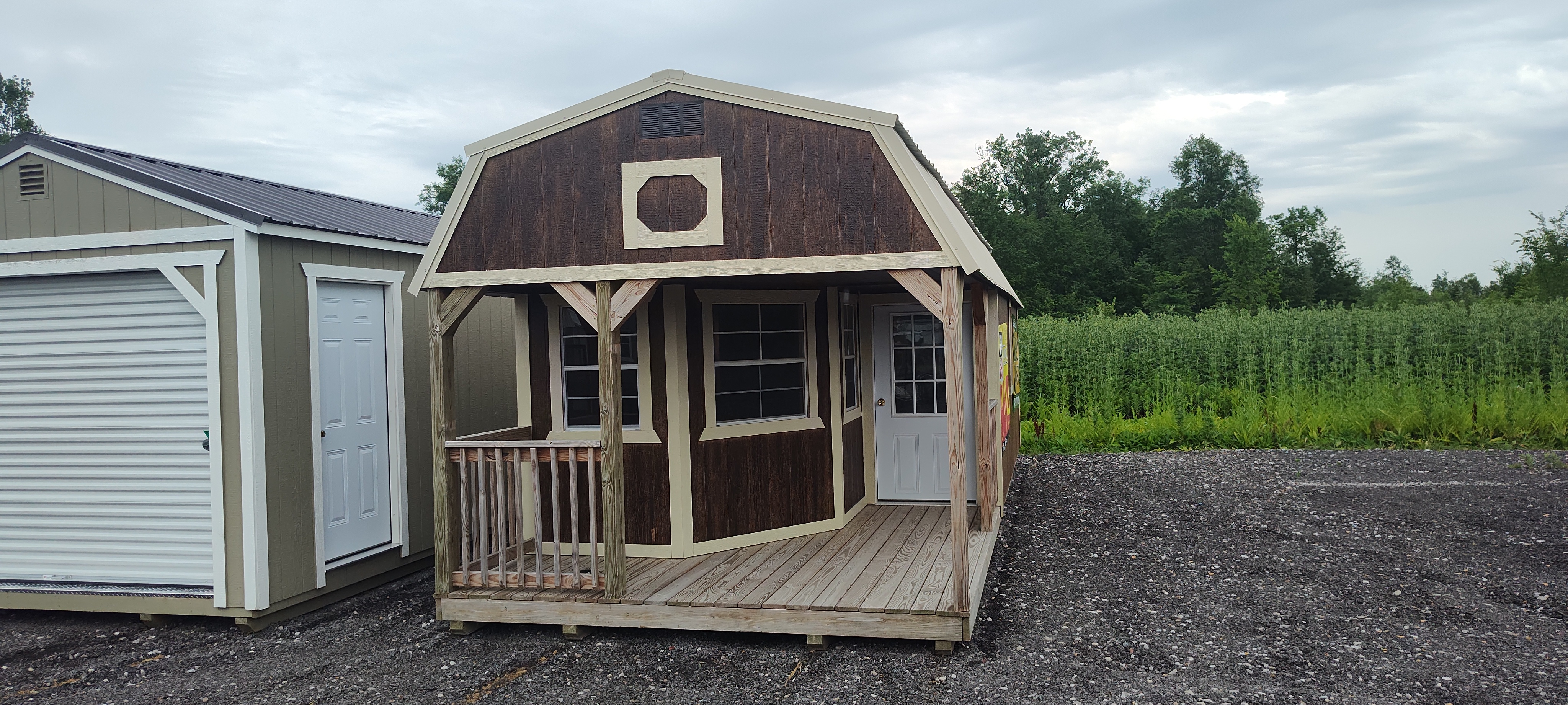 12×32 Deluxe Lofted Barn Cabin