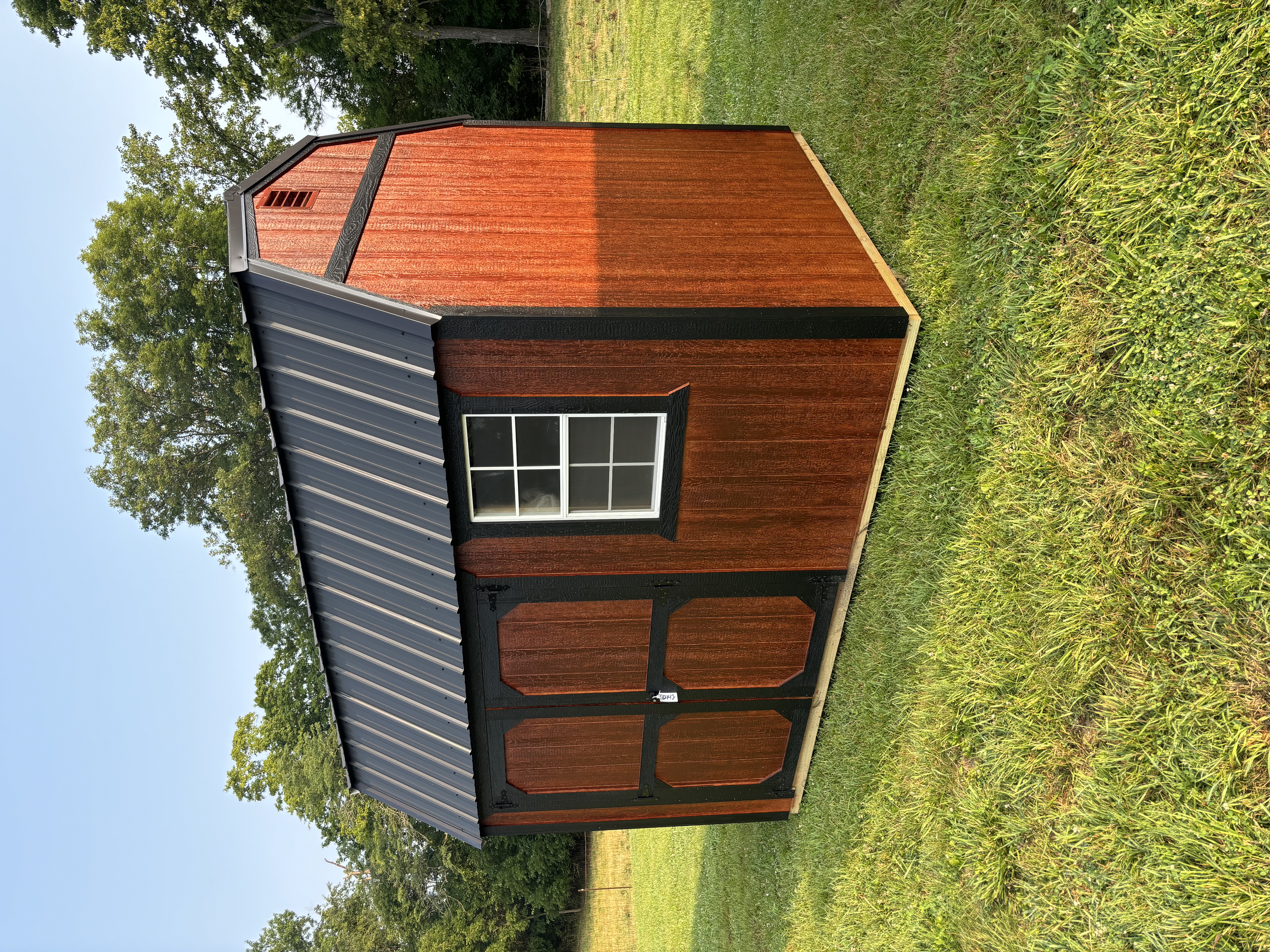 8×12 Side Lofted Barn