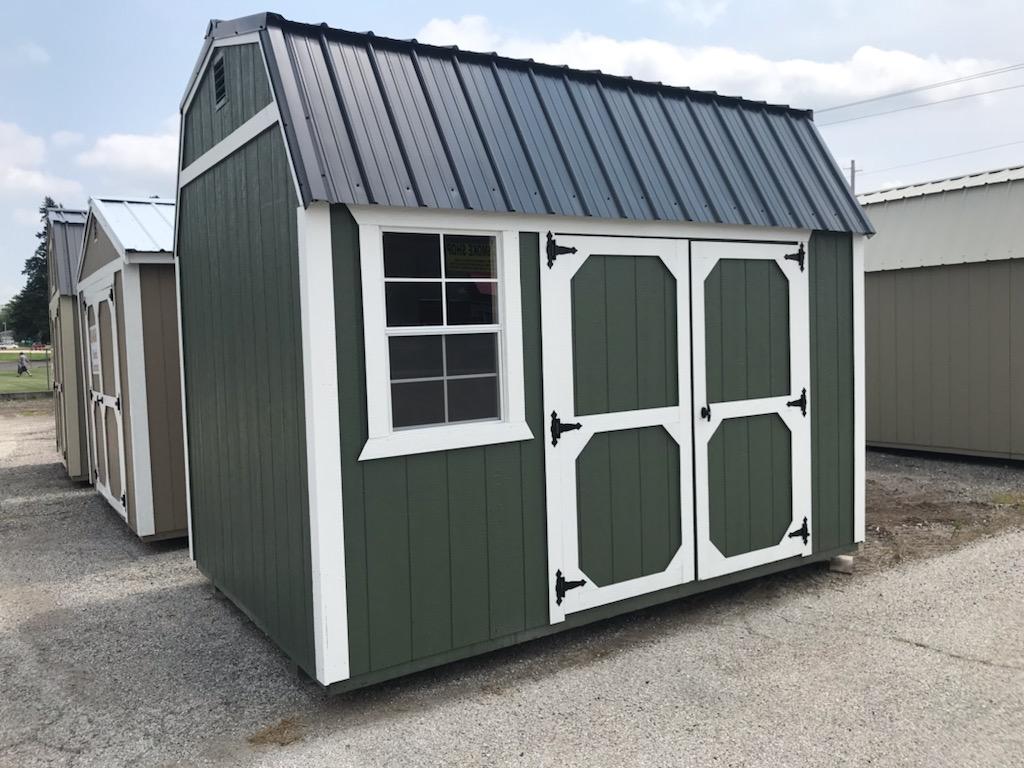 8×12 Side Lofted Barn in Washington, IL