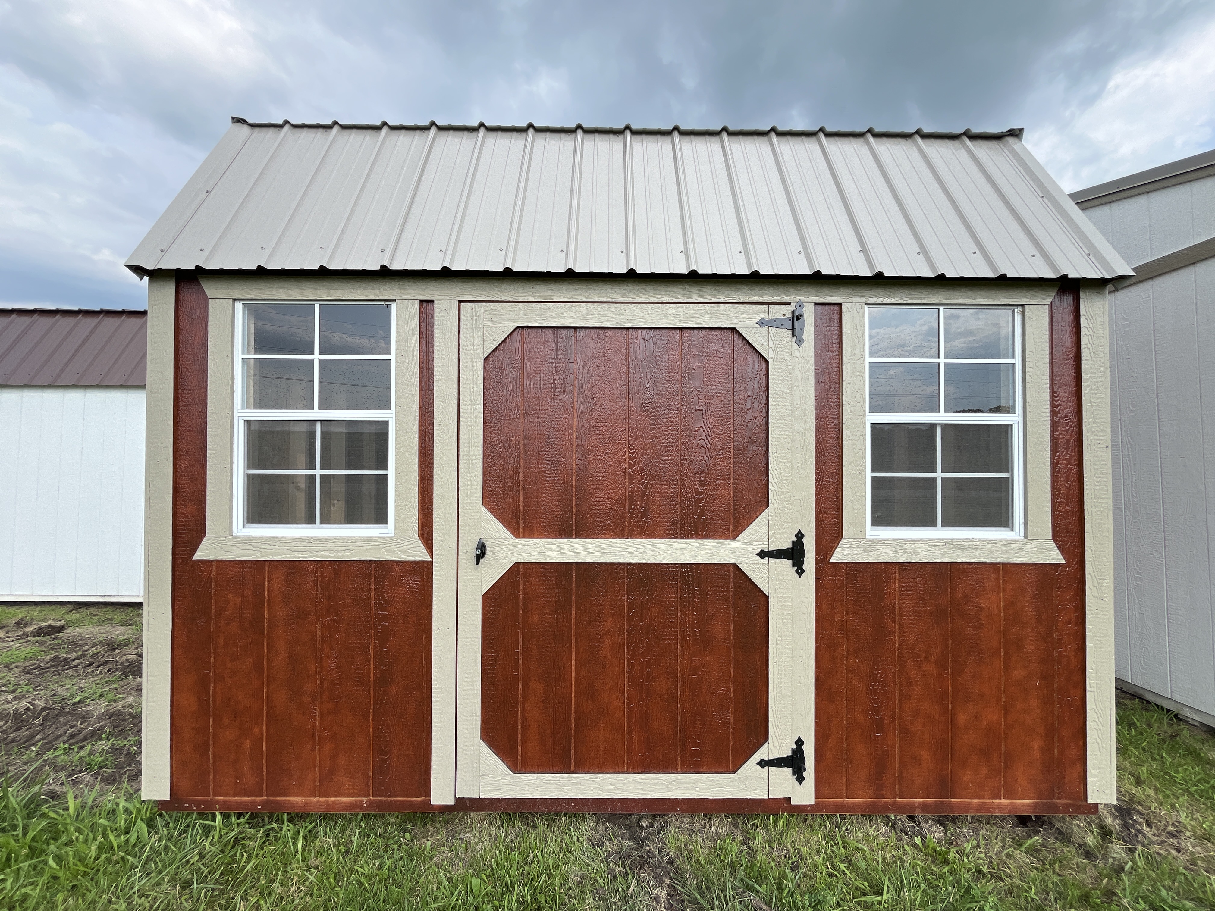 8×12 Side Lofted Barn
