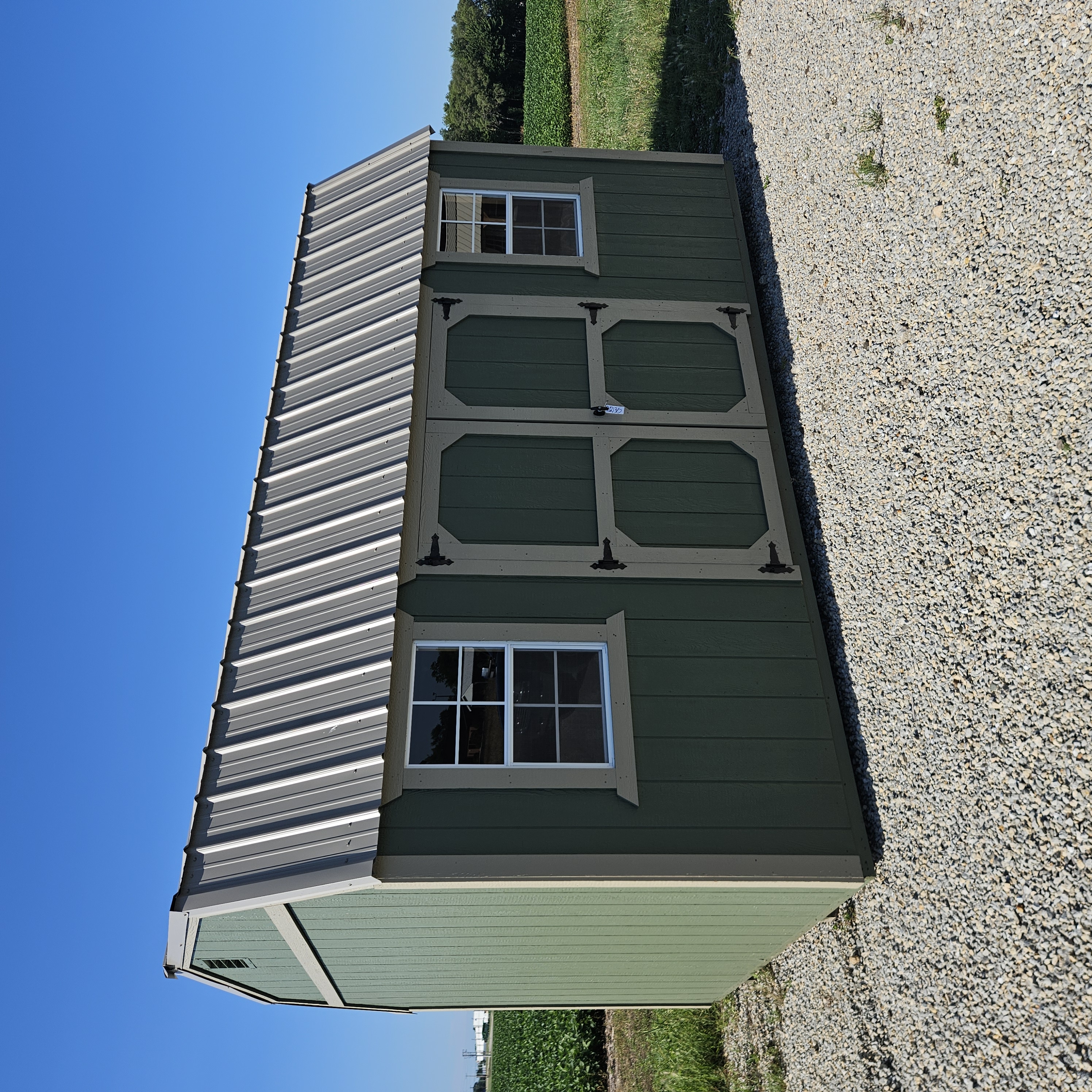 10×16 Side Lofted Barn