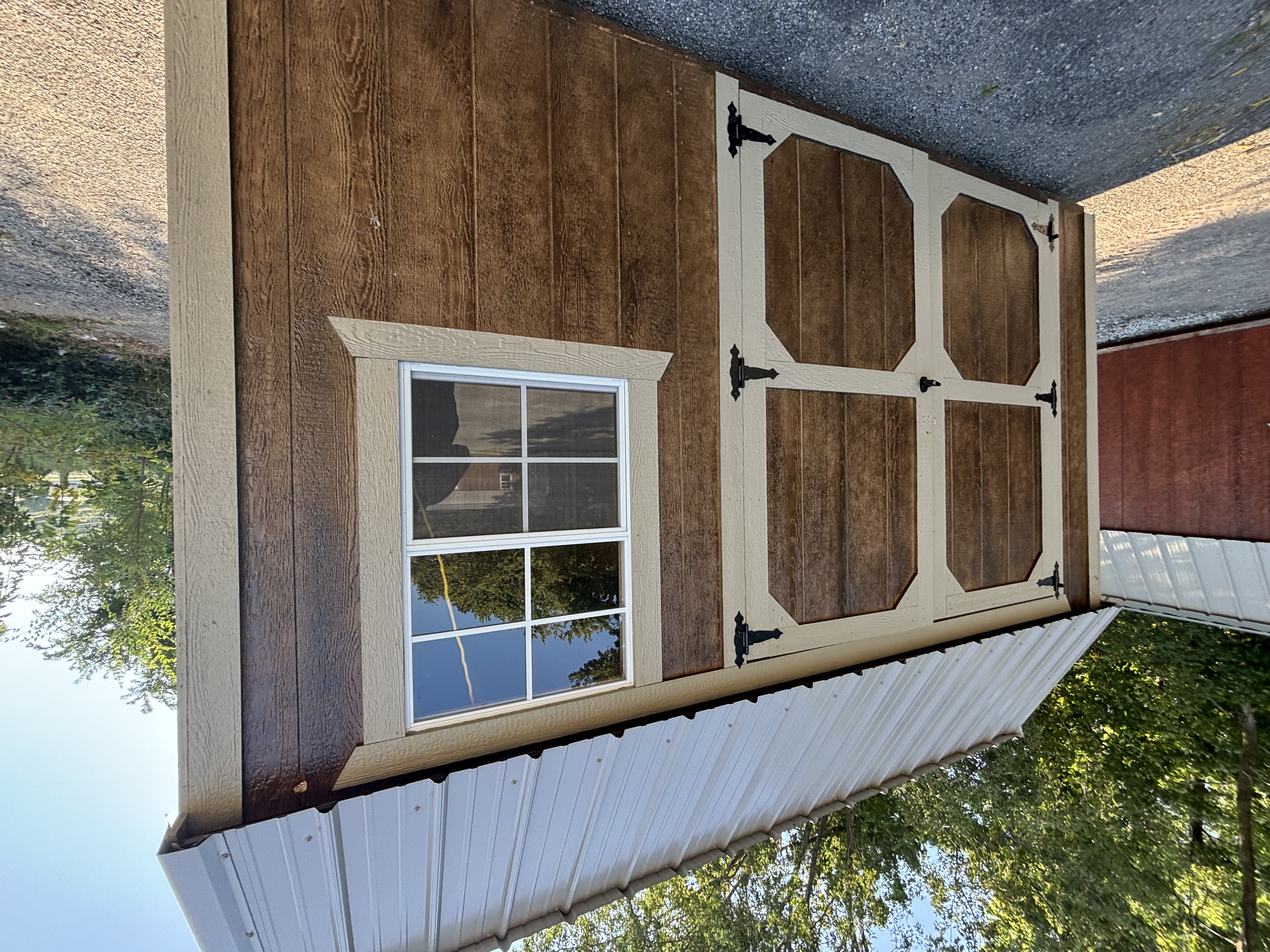 8×12 Side Lofted Barn