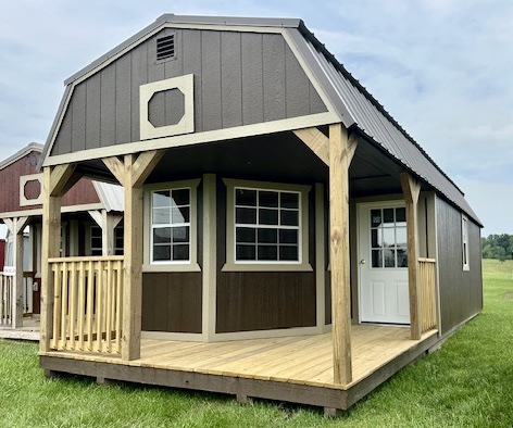 12×32 Deluxe Lofted Barn Cabin