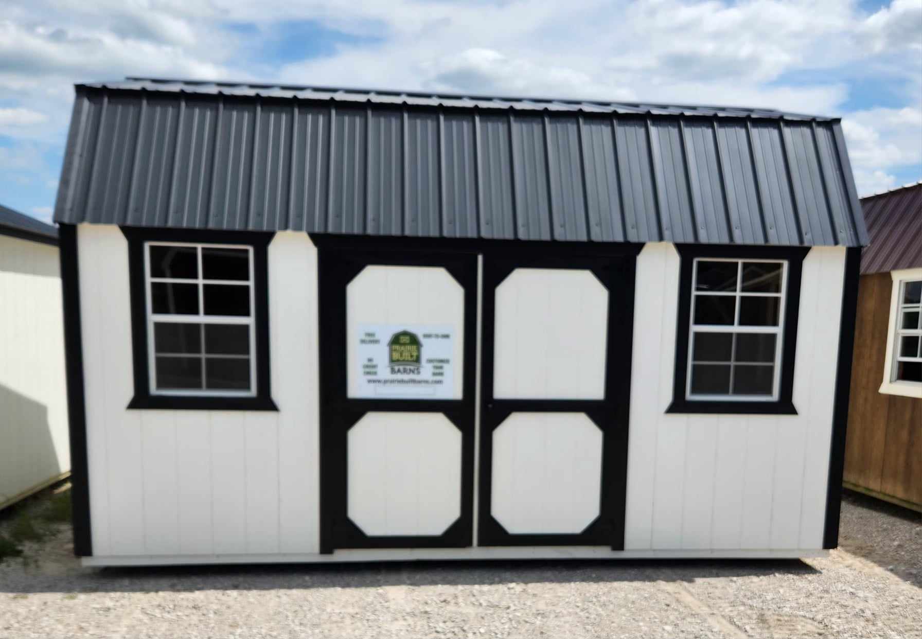10×16 Side Lofted Barn