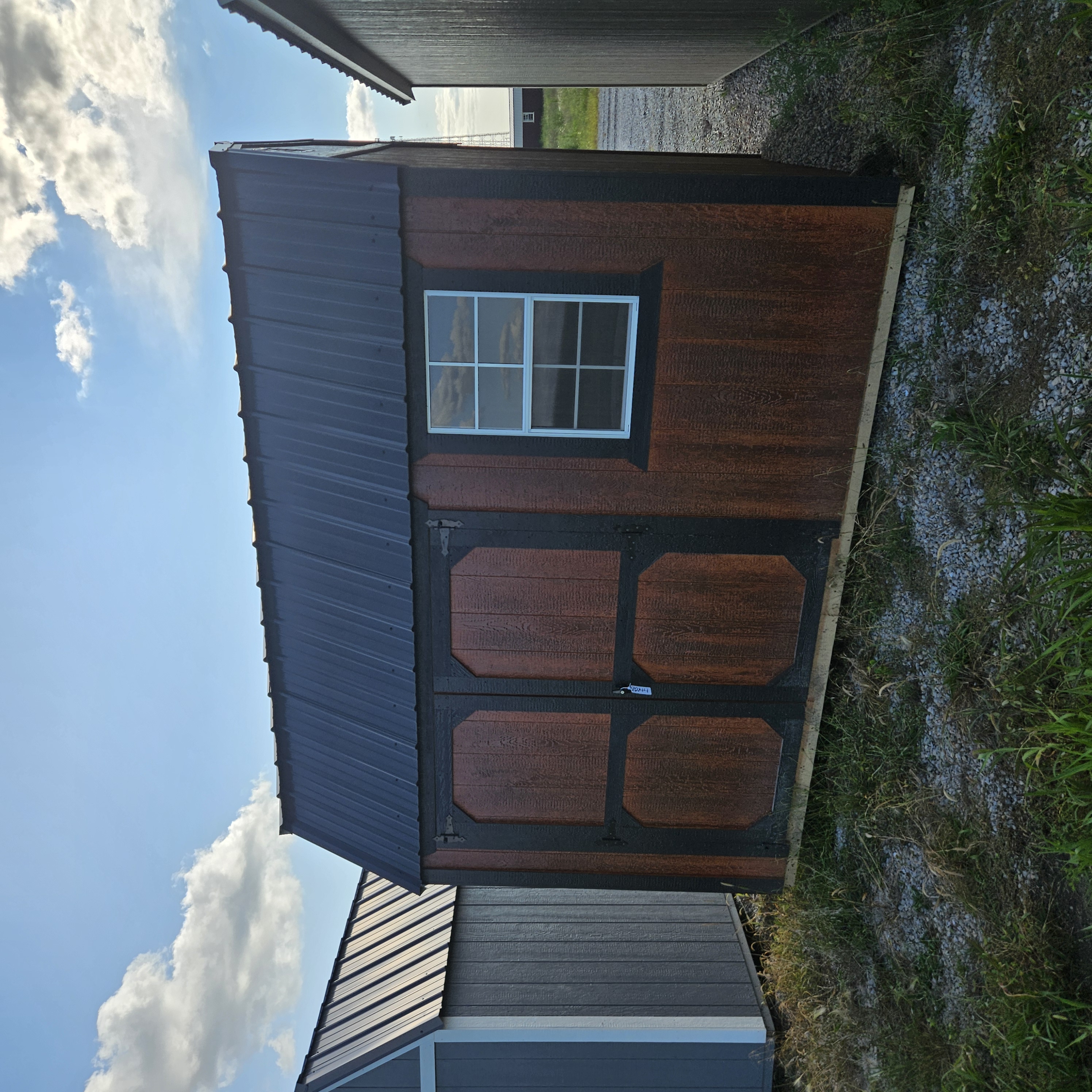 8×12 Side Lofted Barn