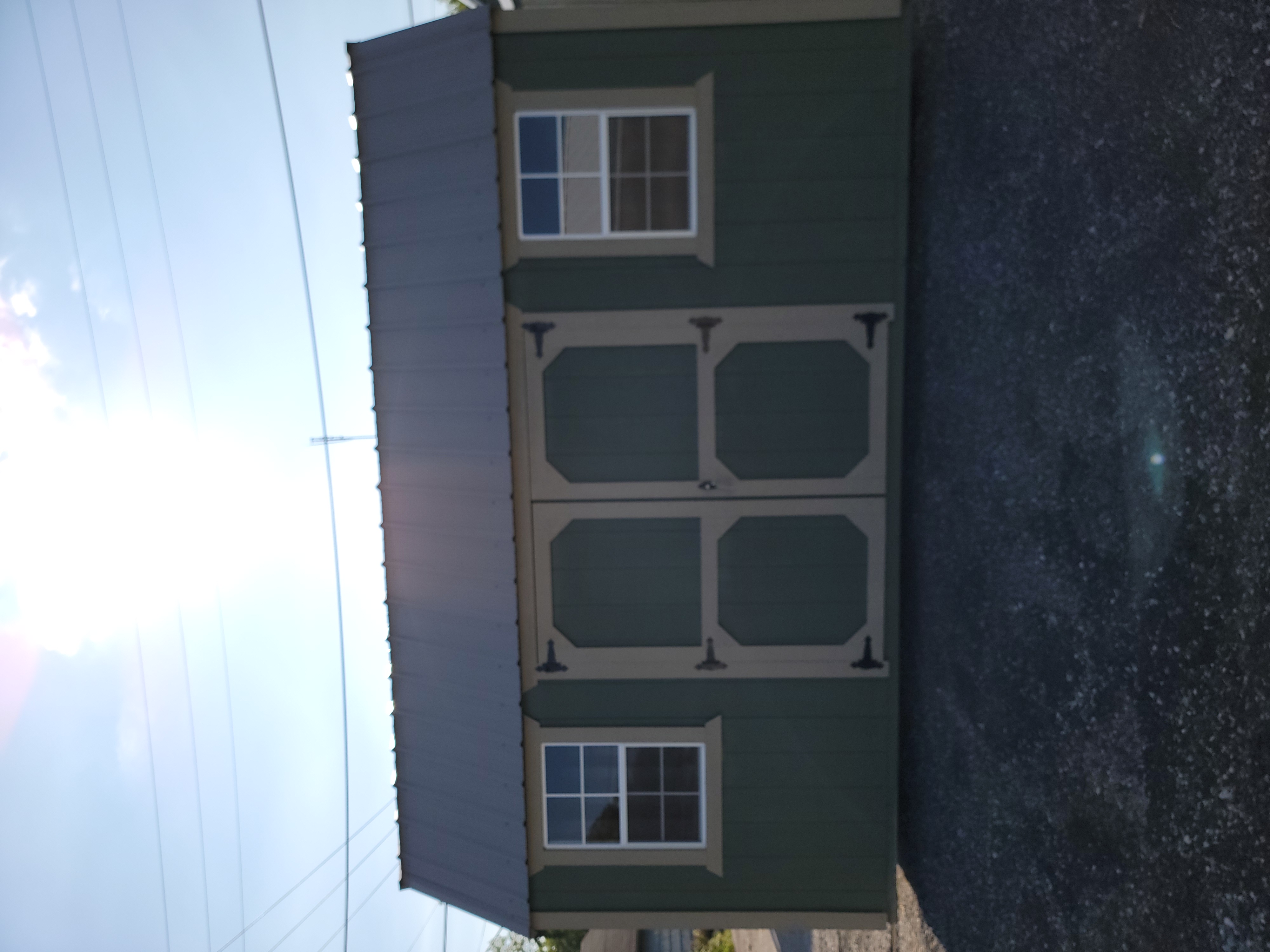 10×16 Side Lofted Barn