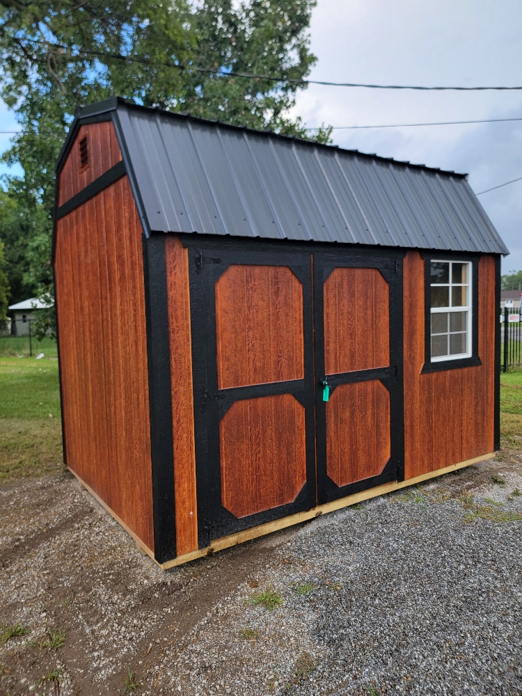 8×12 Side Lofted Barn
