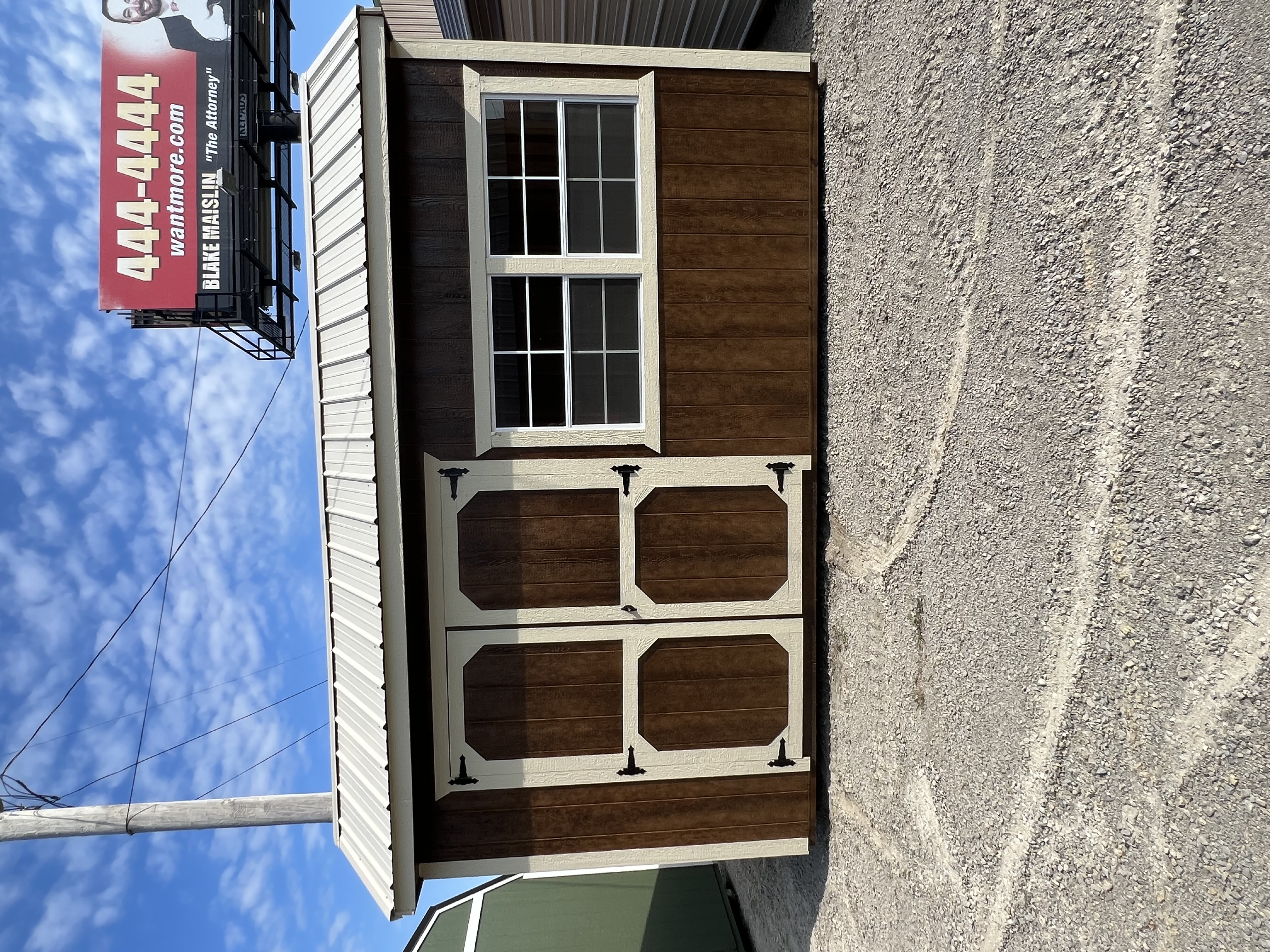 10×16 Cottage Shed