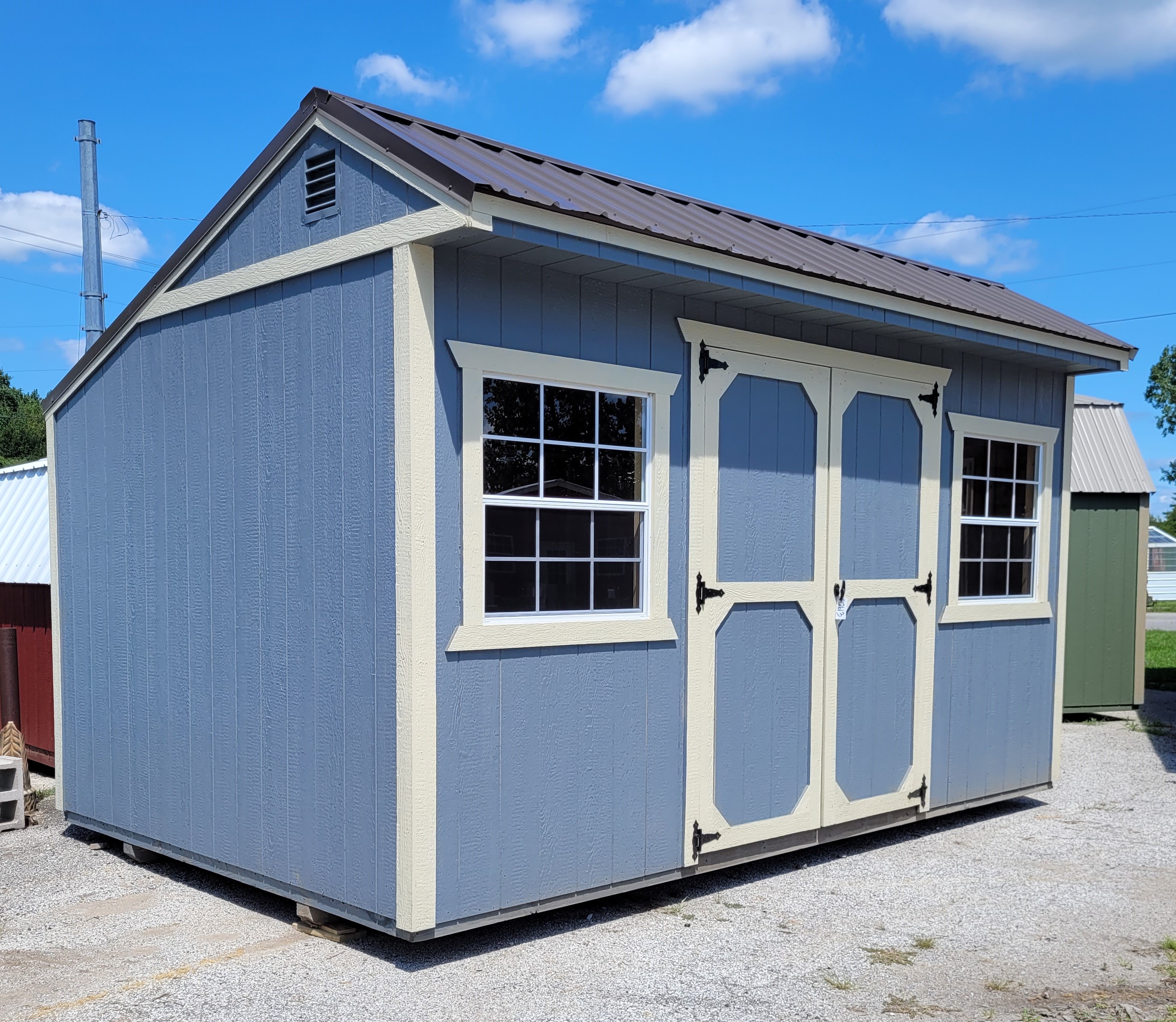 10×16 Cottage Shed in Knox, IN