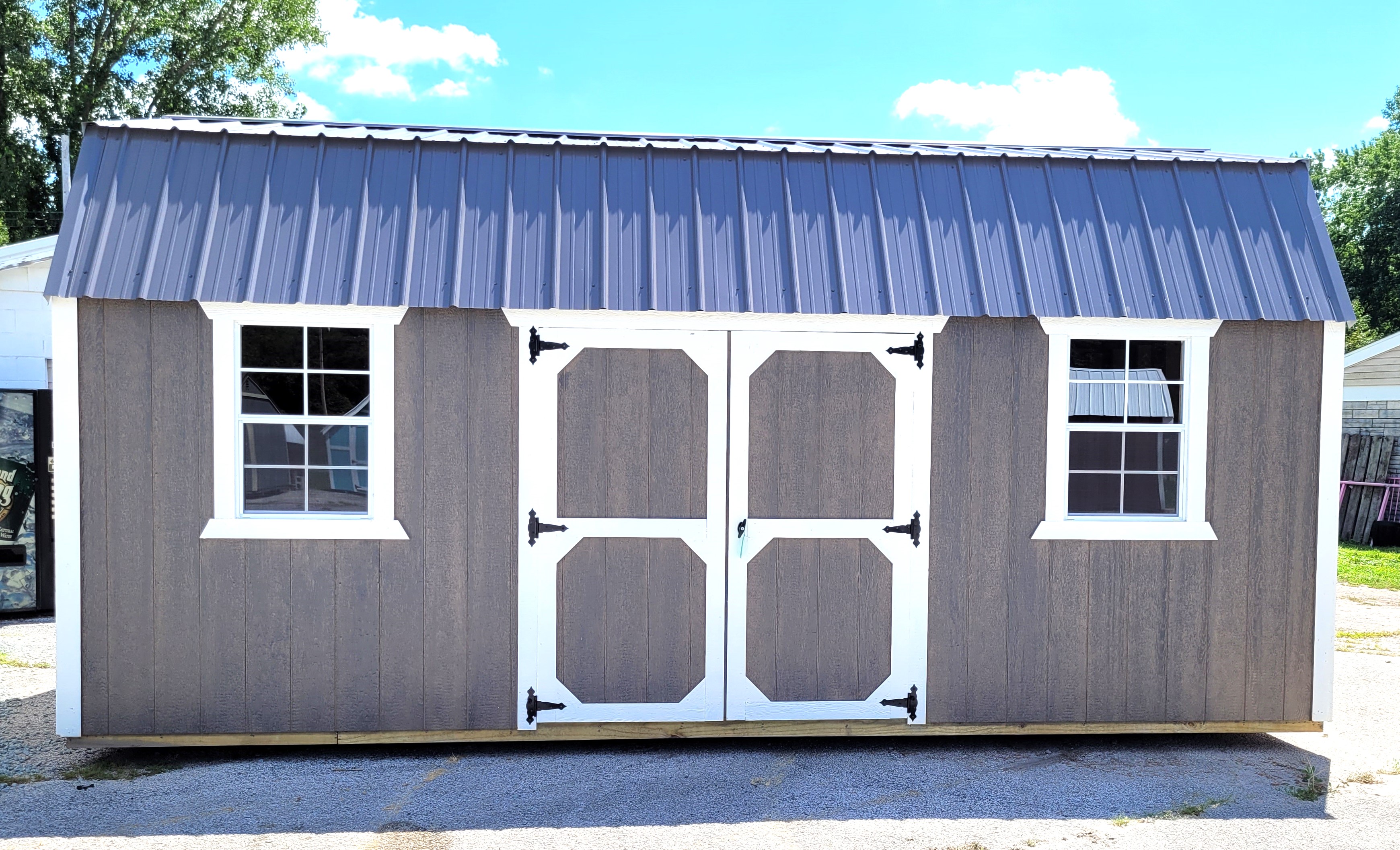10×20 Side Lofted Barn in Knox, IN