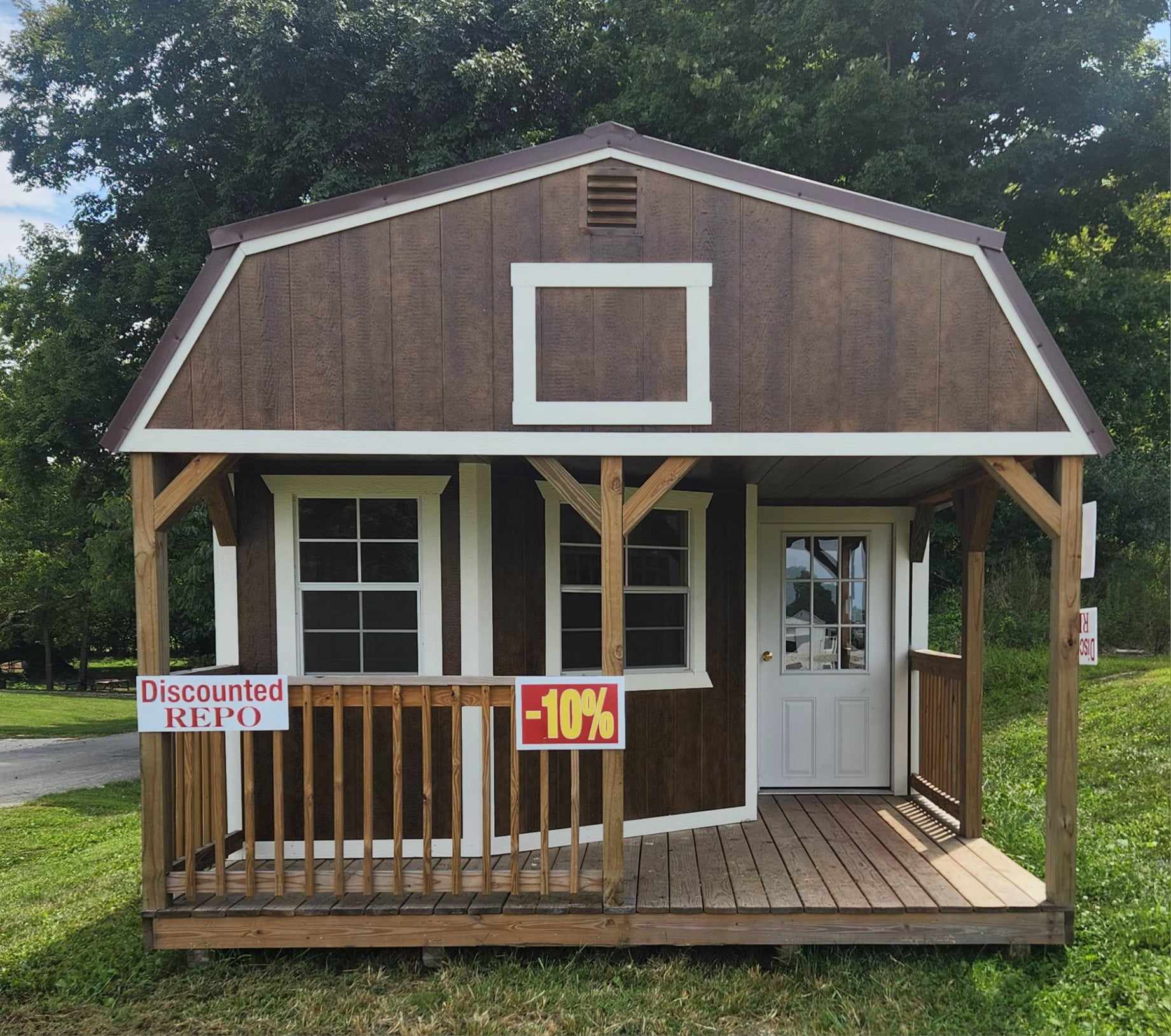 14×40 Deluxe Lofted Barn Cabin