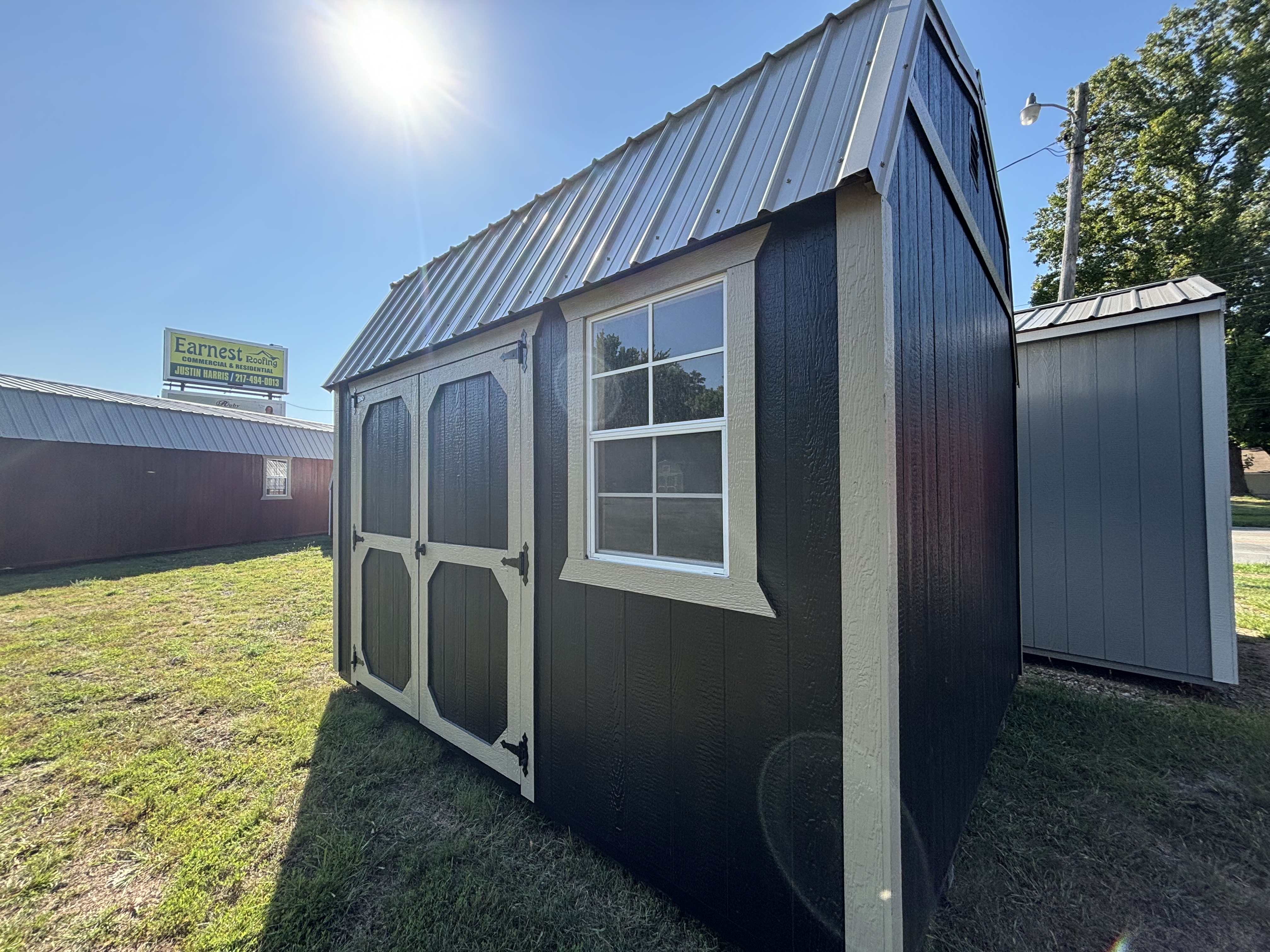 10×12 Side Lofted Barn