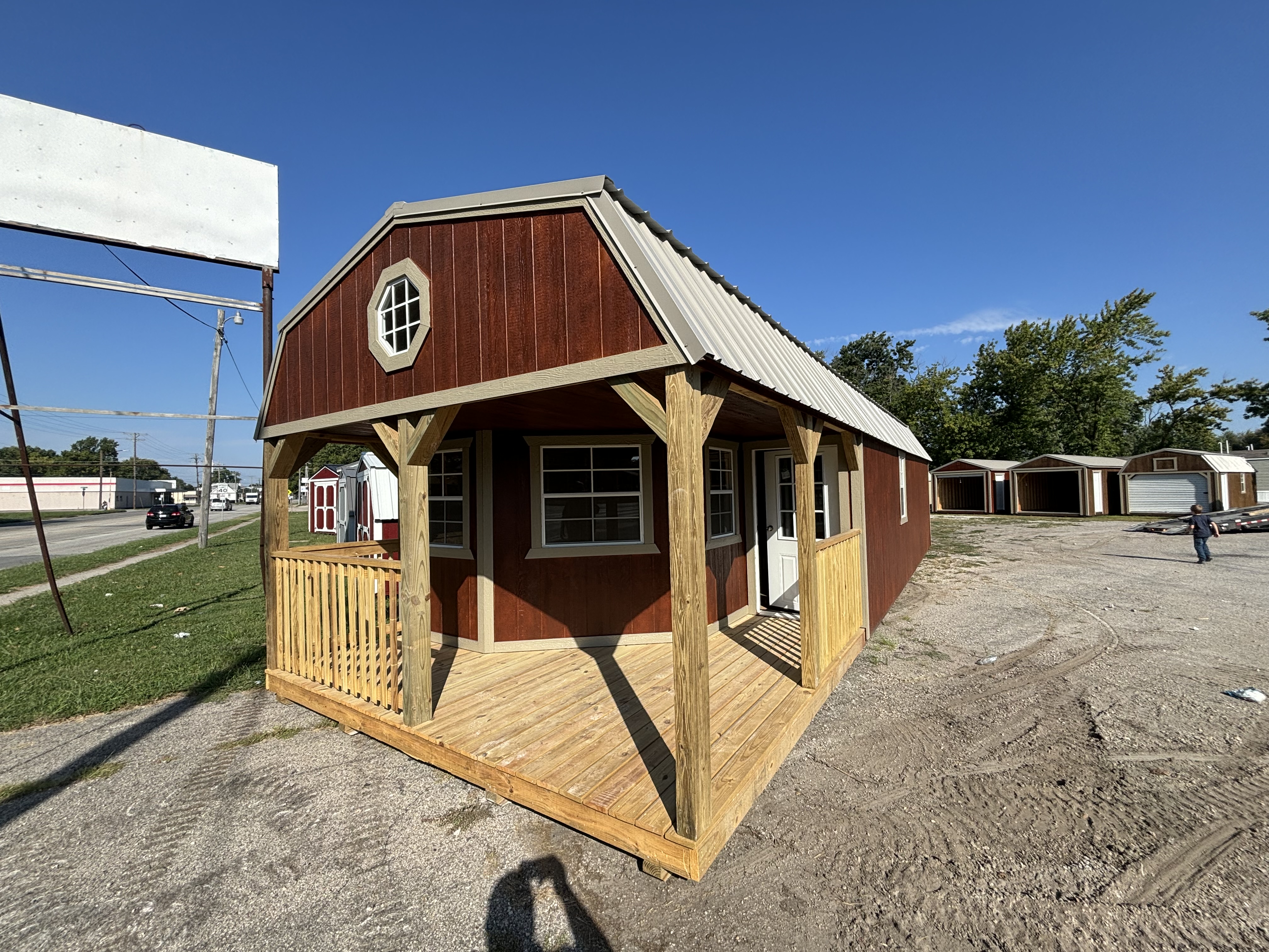 14×40 Deluxe Lofted Barn Cabin in Springfield, IL