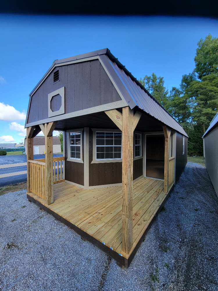 12×32 Deluxe Lofted Barn Cabin