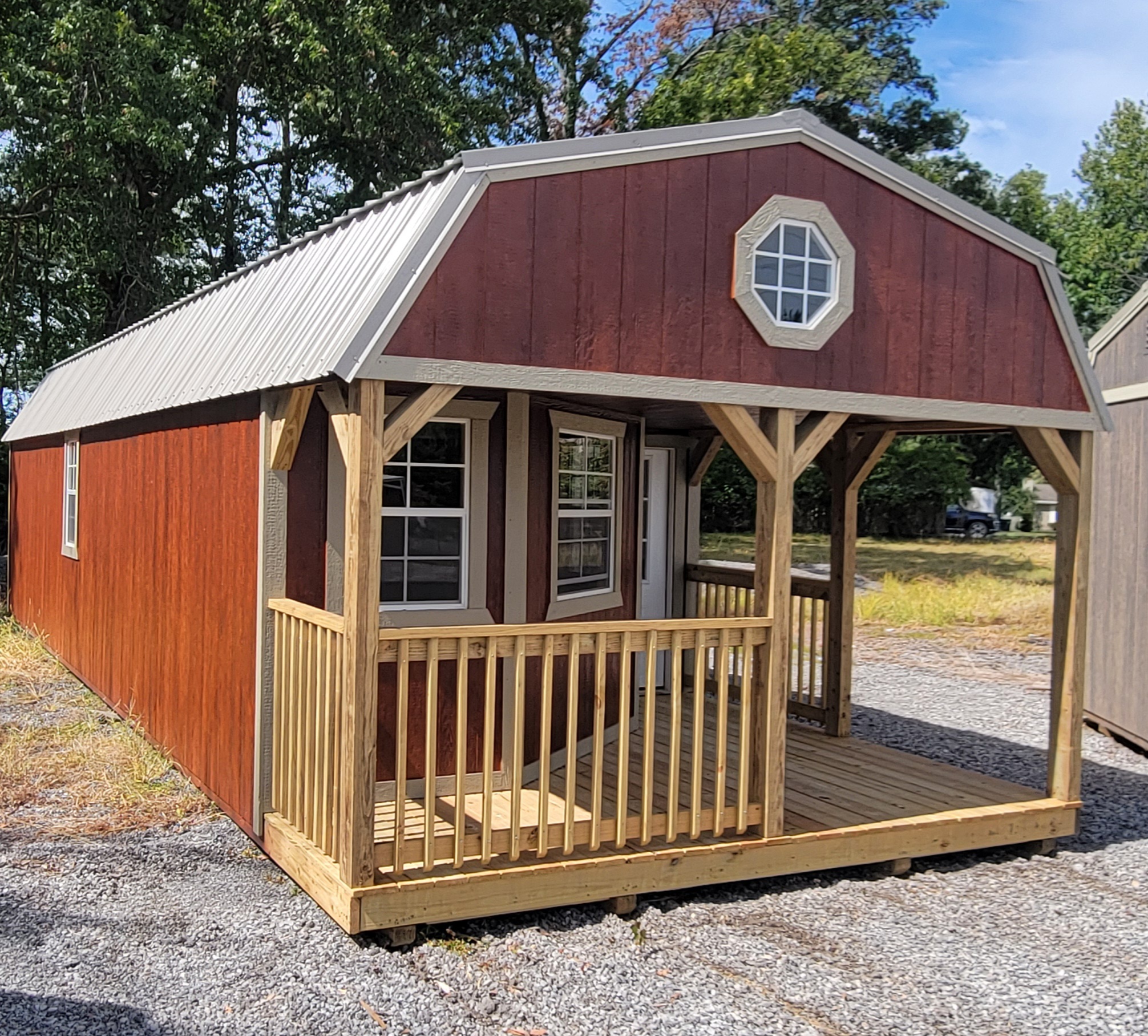14×40 Deluxe Lofted Barn Cabin