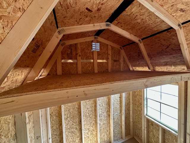 8 x 12 Side Lofted Barn – photo 5