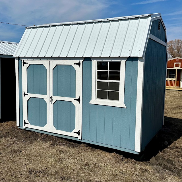 8 x 12 Side Lofted Barn – photo 3