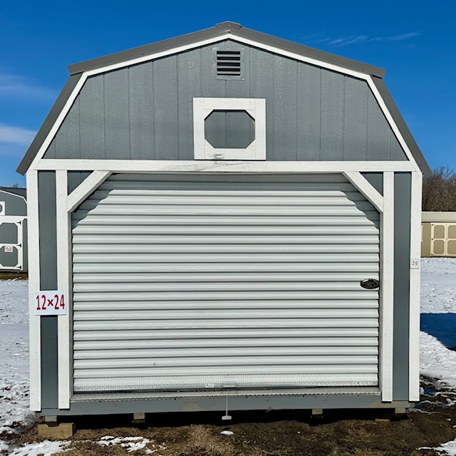 12 x 24 Lofted Garage – photo 2
